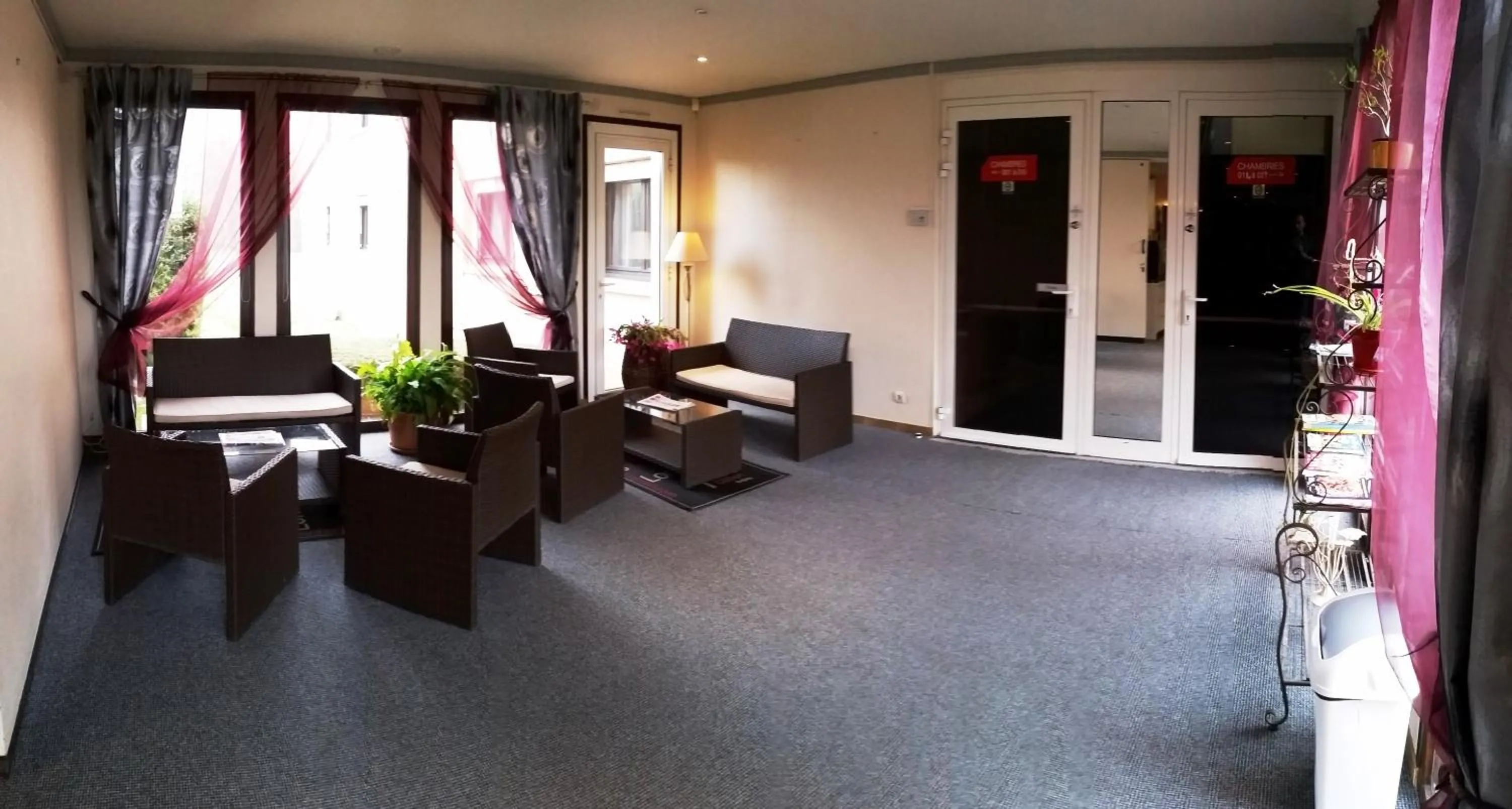 Seating area in Hôtel Le Forestia