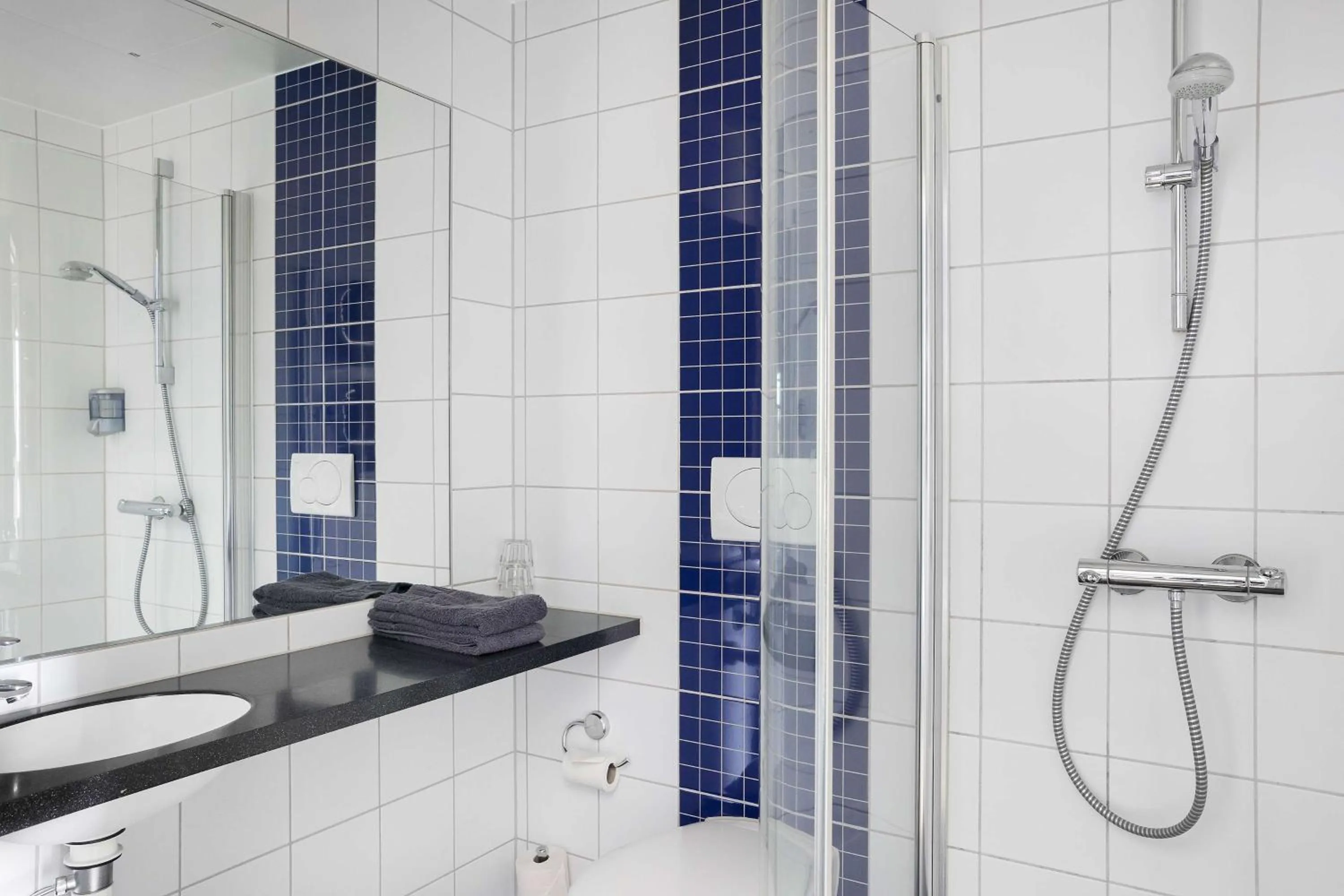 Bathroom in Aiden by Best Western Skavsta Airport