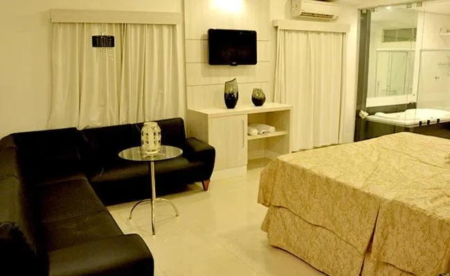 Bed in Fiesta Bahiana Club Hotel