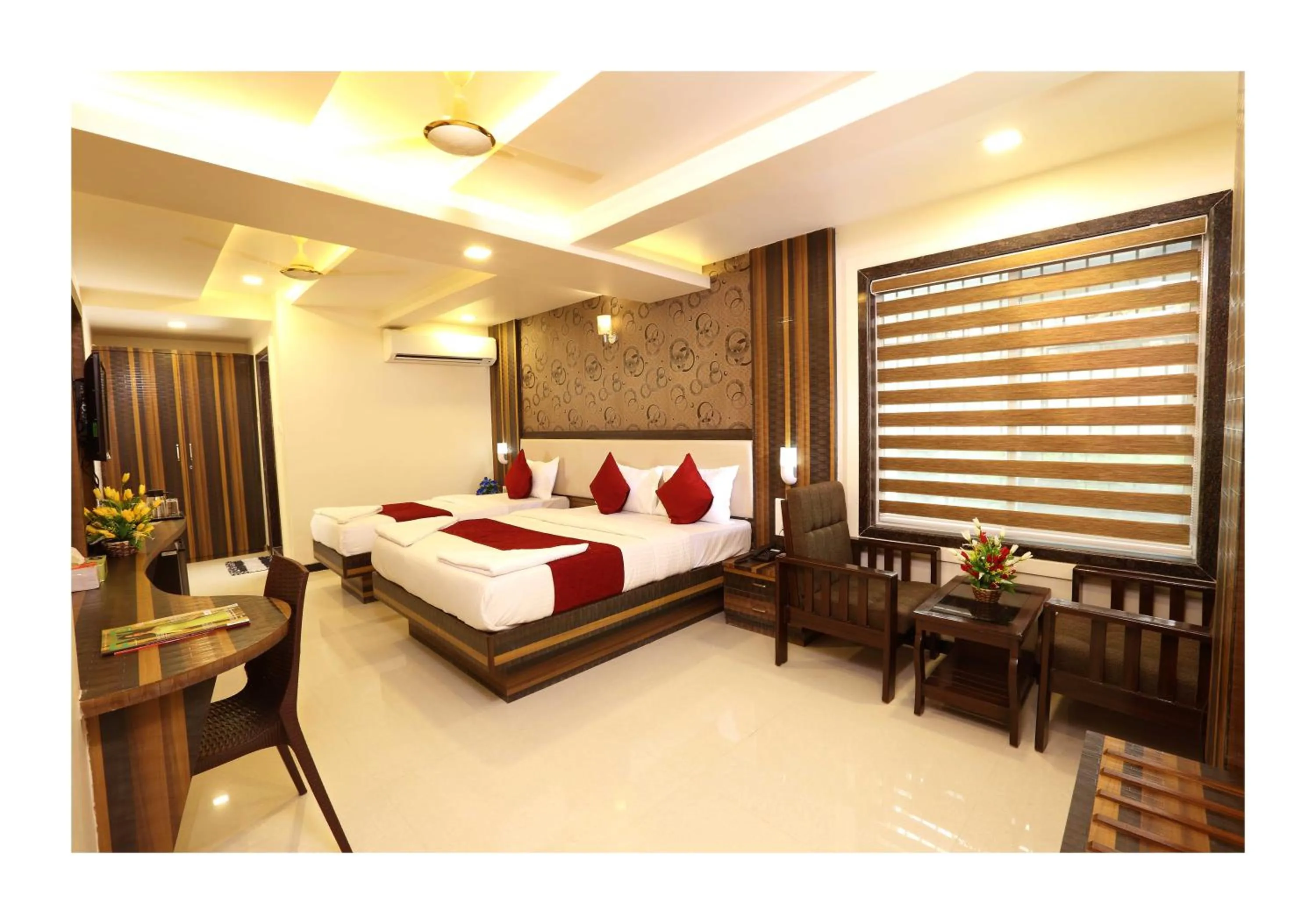 Photo of the whole room, Bed in Hotel Kochi Caprice