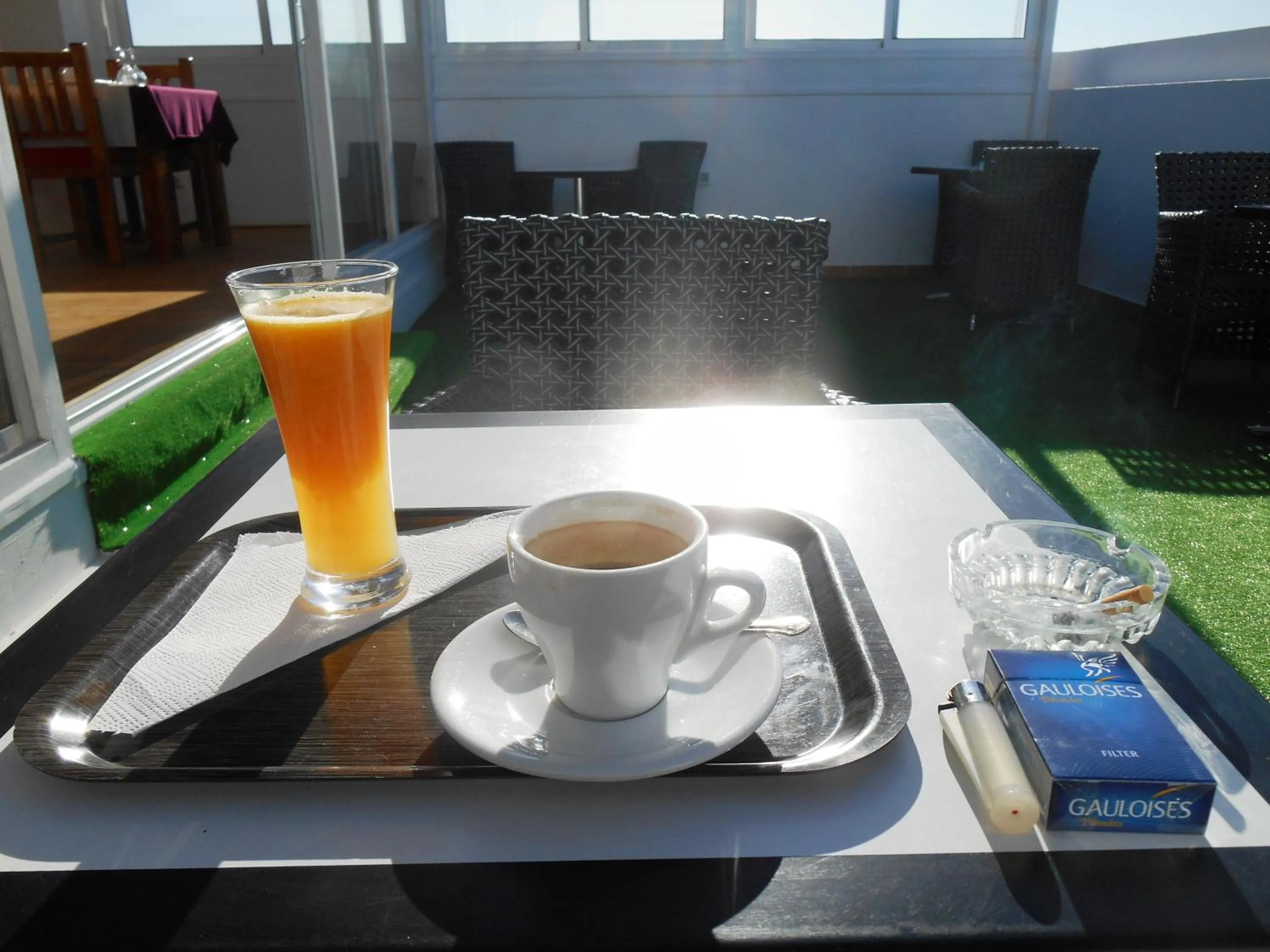 Balcony/Terrace in Boutique Hôtel Albaraka