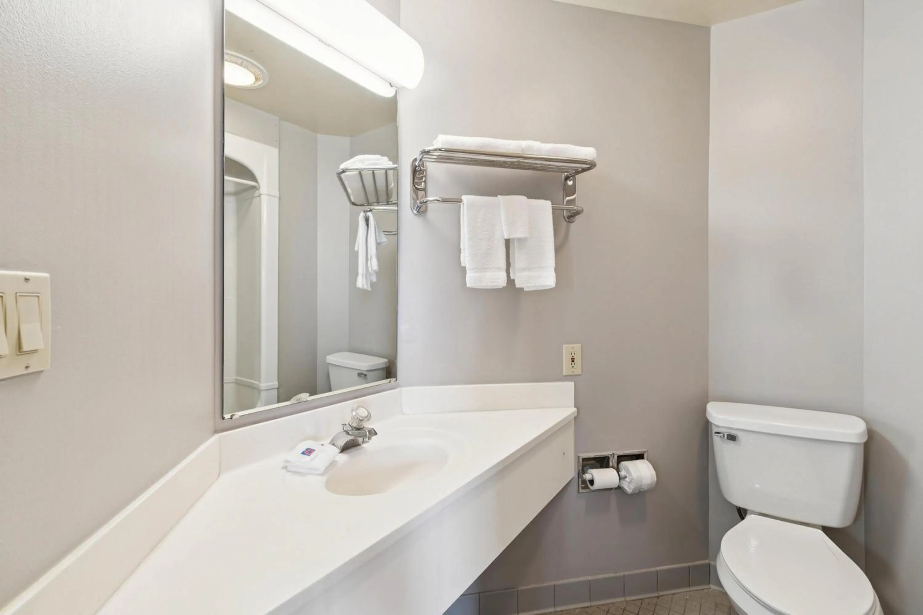 Bathroom in Motel 6-Milan, OH - Sandusky