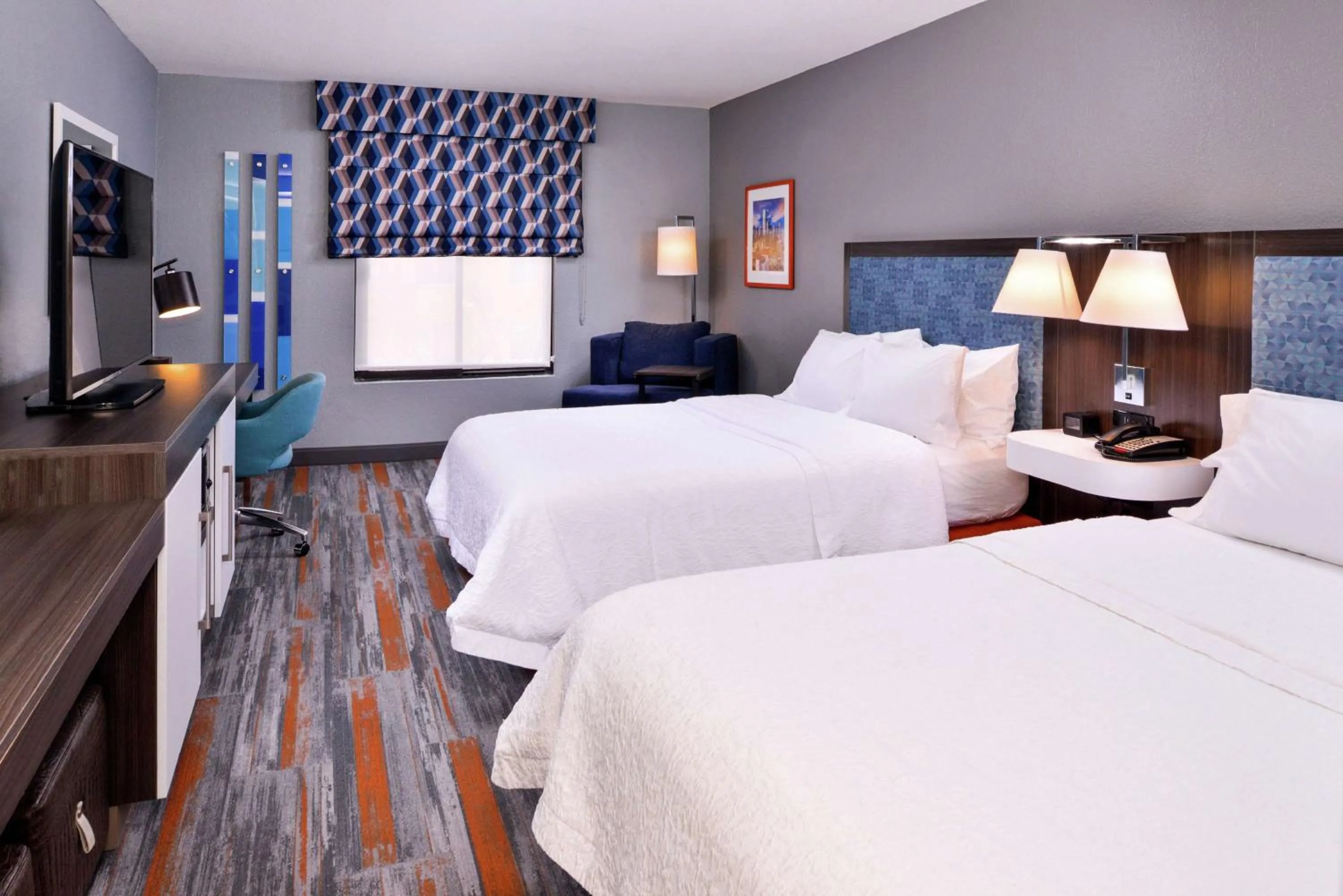 Bedroom, Bed in Hampton Inn & Suites Legacy Park-Frisco