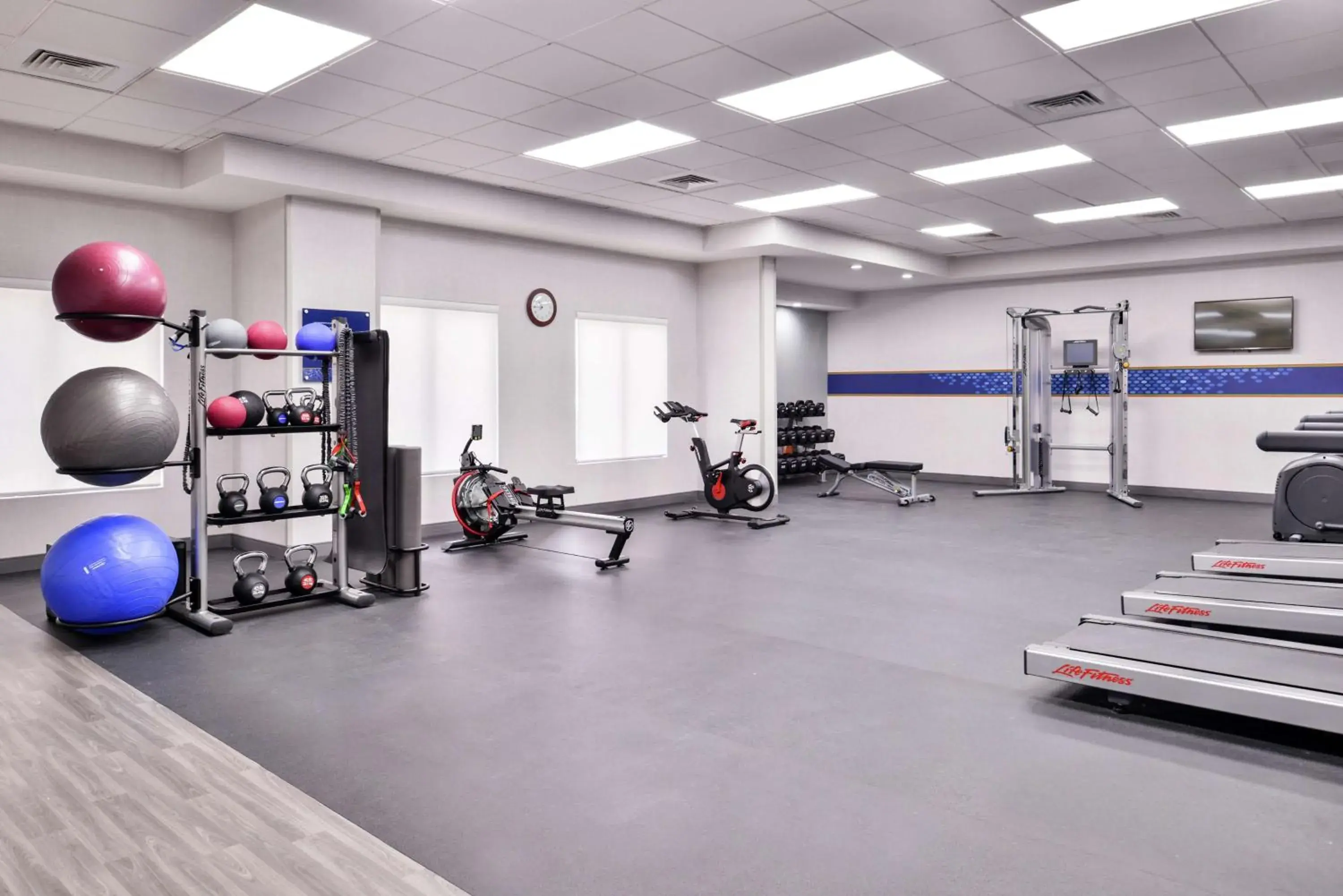 Fitness centre/facilities in Hampton Inn & Suites Legacy Park-Frisco Fitness centre/facilities in Hampton Inn & Suites Legacy Park-Frisco