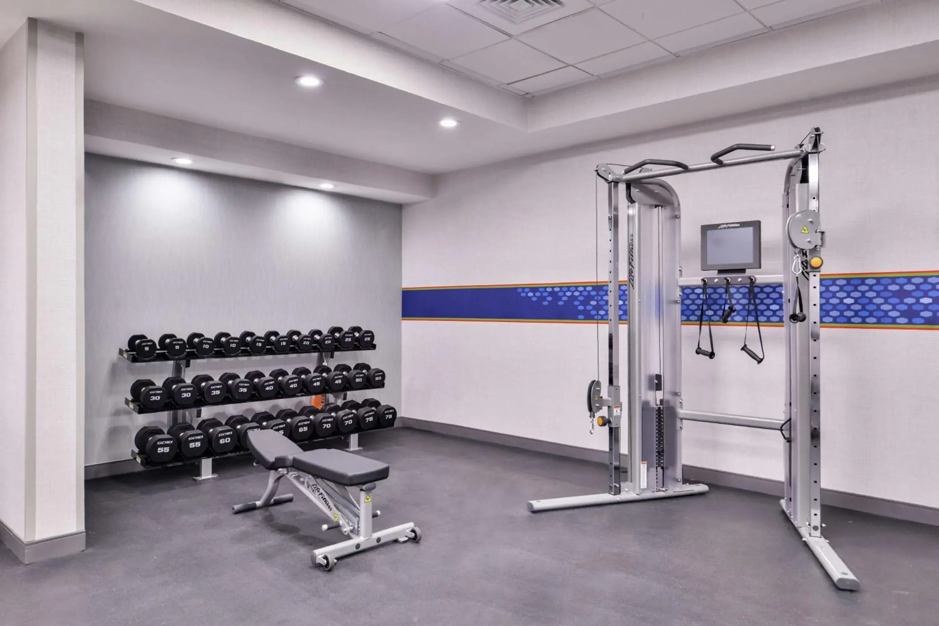 Fitness centre/facilities in Hampton Inn & Suites Legacy Park-Frisco Fitness centre/facilities in Hampton Inn & Suites Legacy Park-Frisco