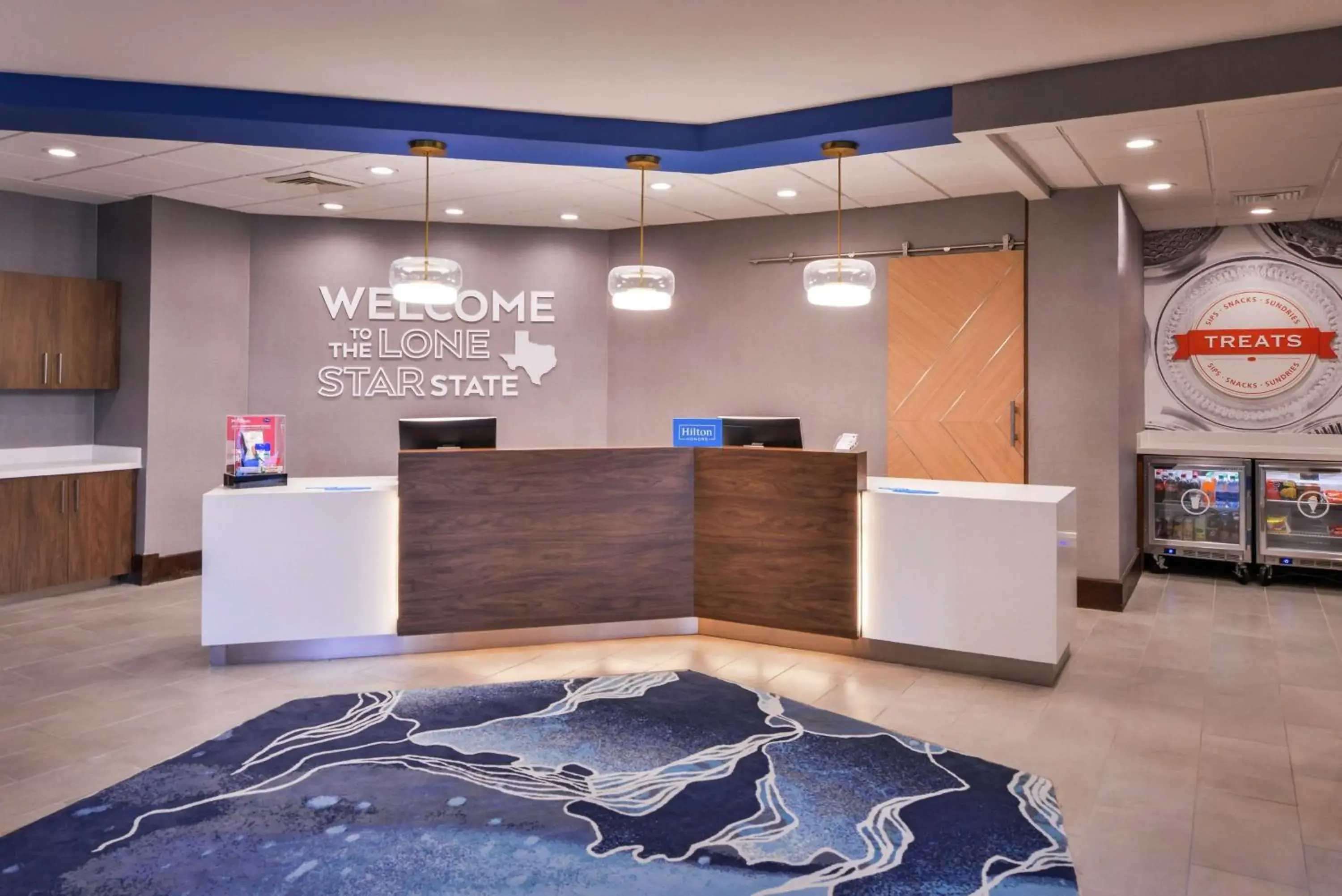 Lobby or reception in Hampton Inn & Suites Legacy Park-Frisco Lobby or reception in Hampton Inn & Suites Legacy Park-Frisco
