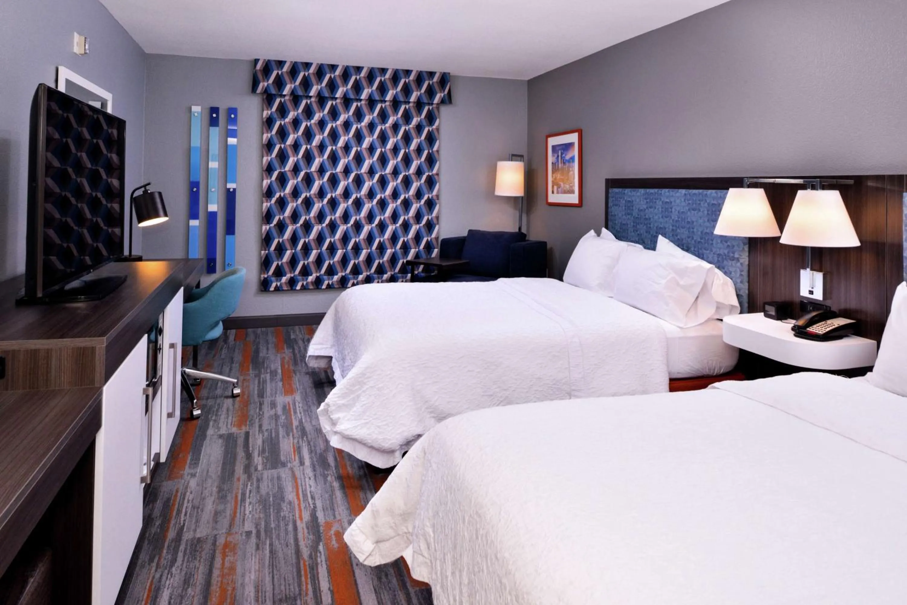 Bedroom, Bed in Hampton Inn & Suites Legacy Park-Frisco