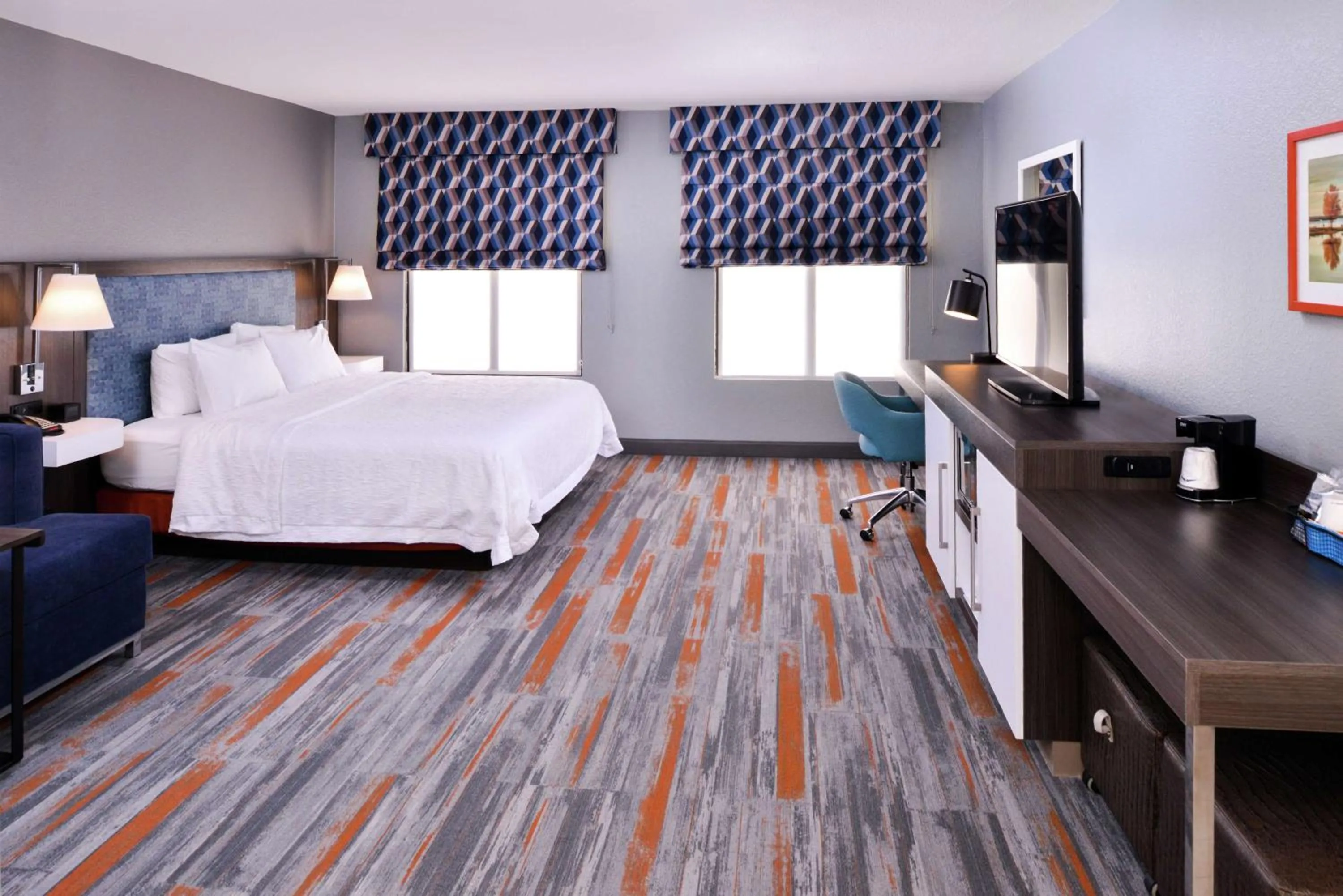 Bedroom, Bed in Hampton Inn & Suites Legacy Park-Frisco