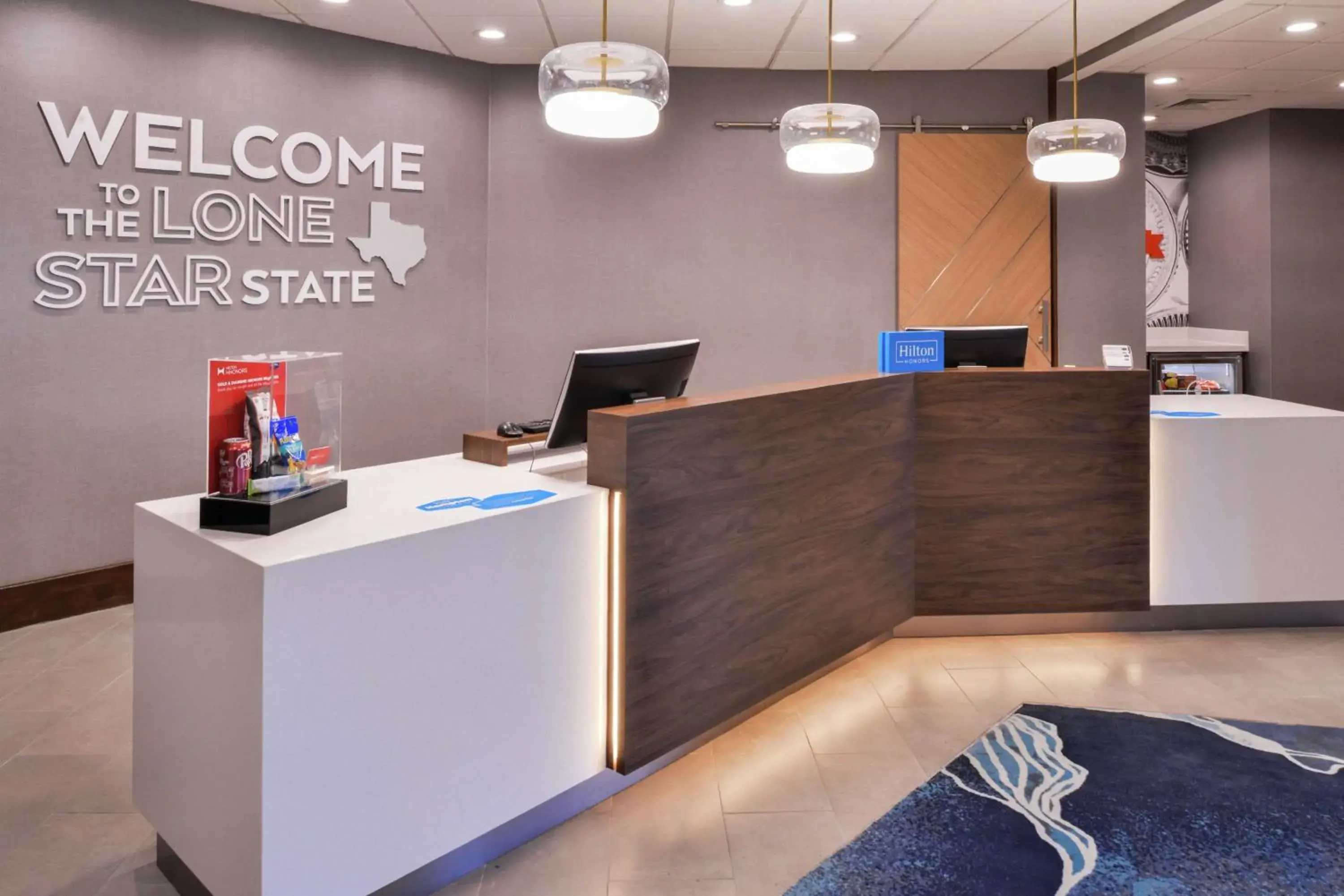 Lobby or reception in Hampton Inn & Suites Legacy Park-Frisco Lobby or reception in Hampton Inn & Suites Legacy Park-Frisco