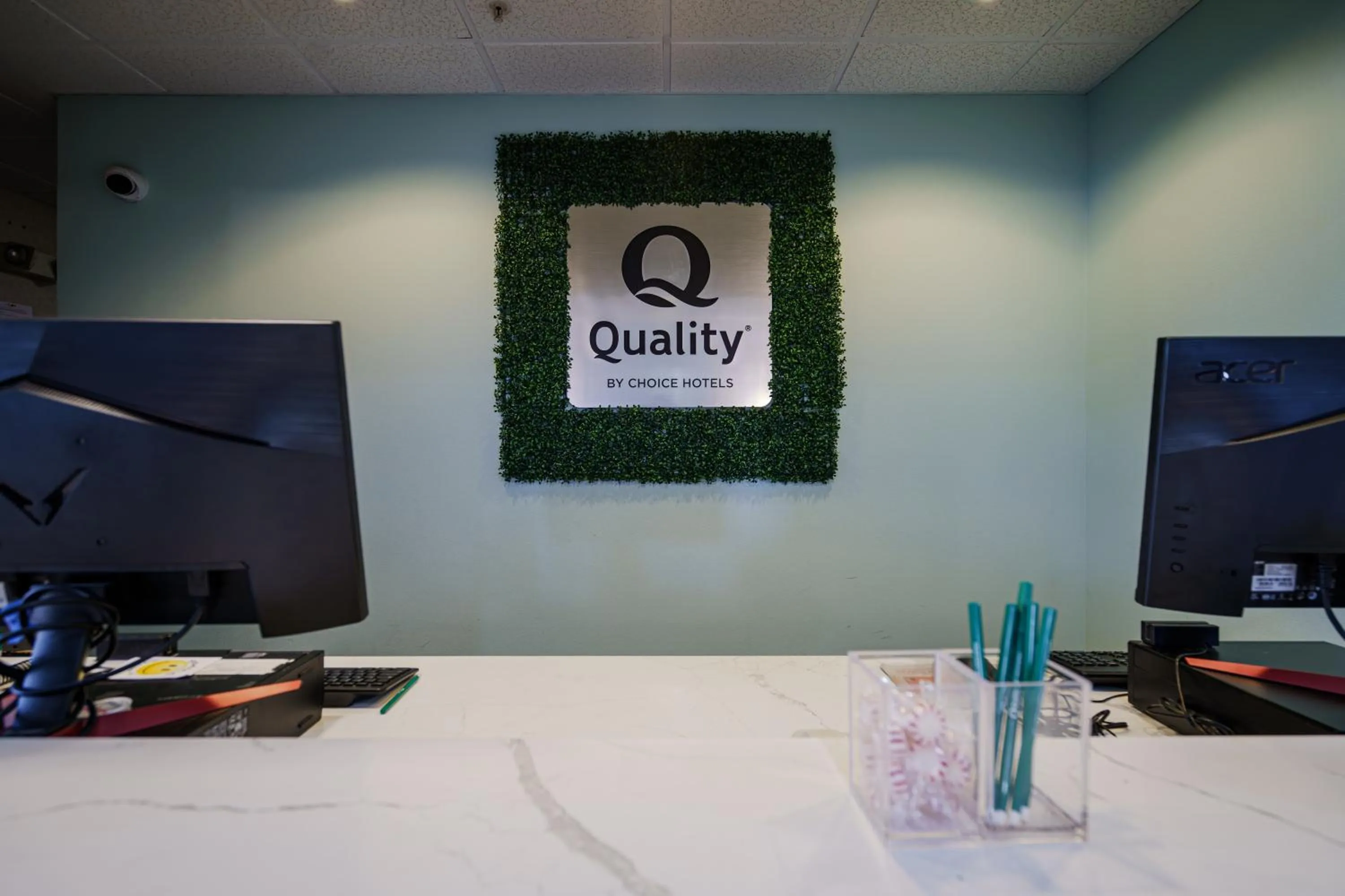 Lobby or reception in Quality Inn I-75 West Chester-North Cincinnati