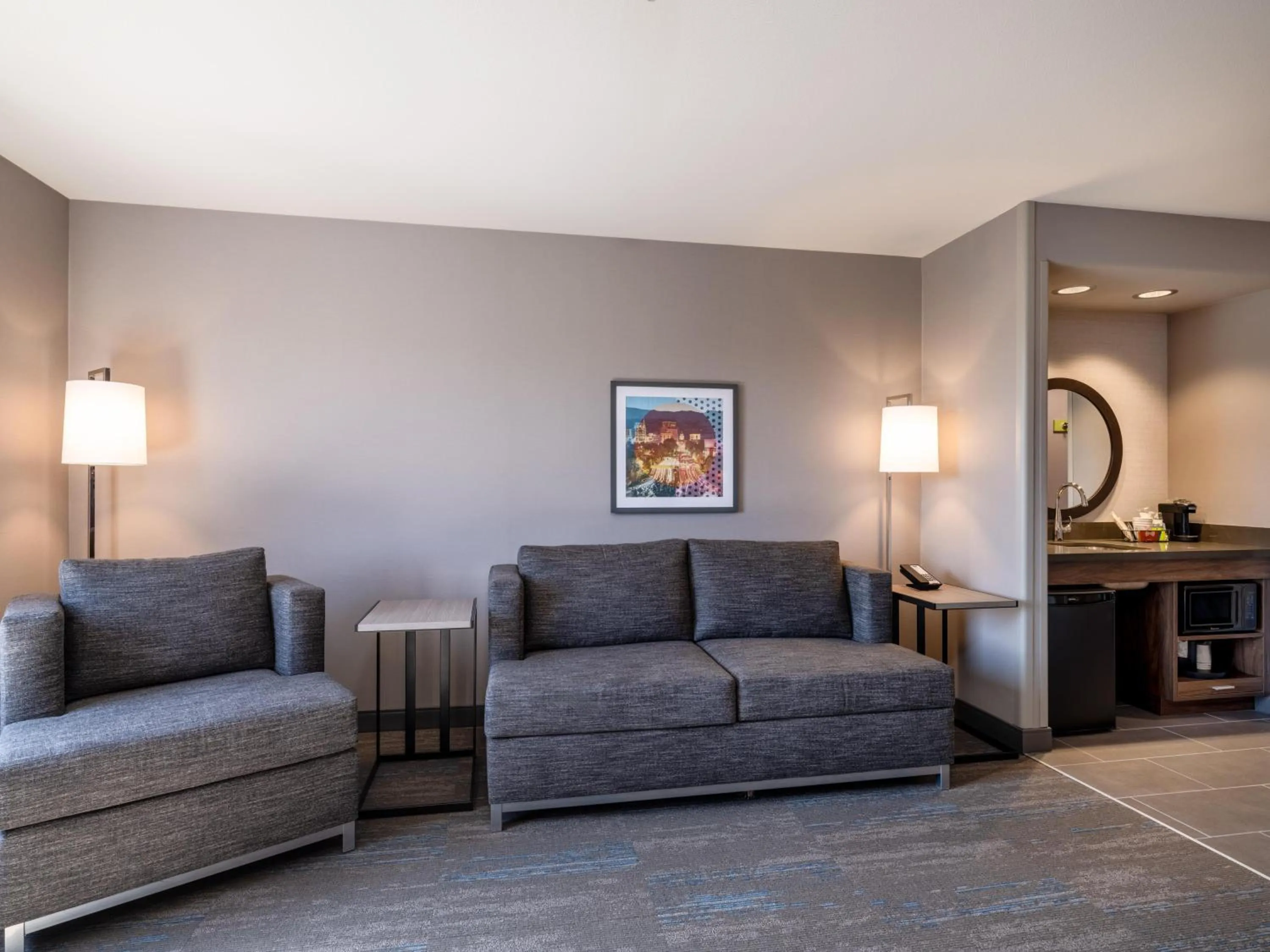 Living room in Hampton Inn & Suites Boise-Meridian