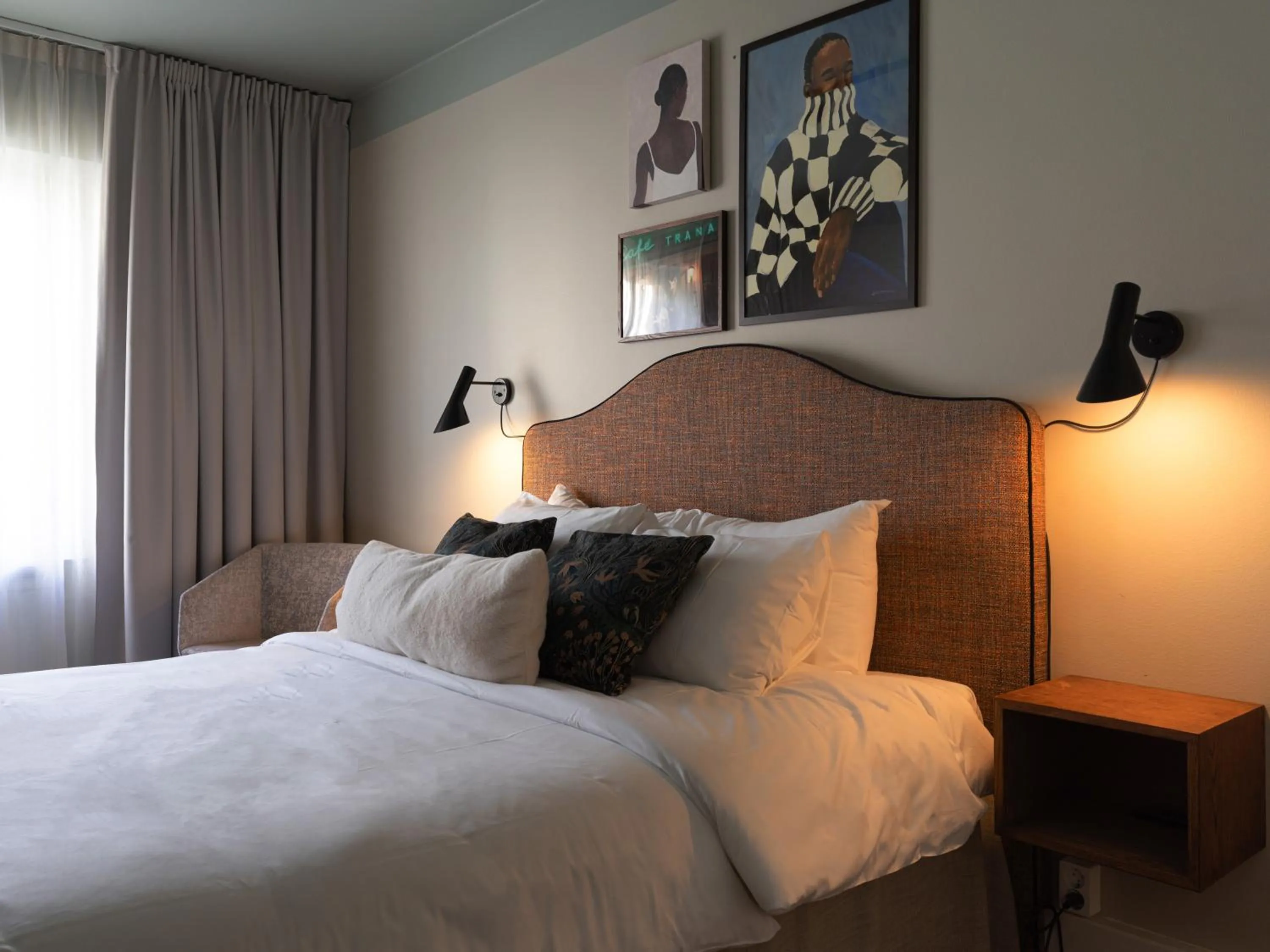 Bed in Elite Hotel Arcadia