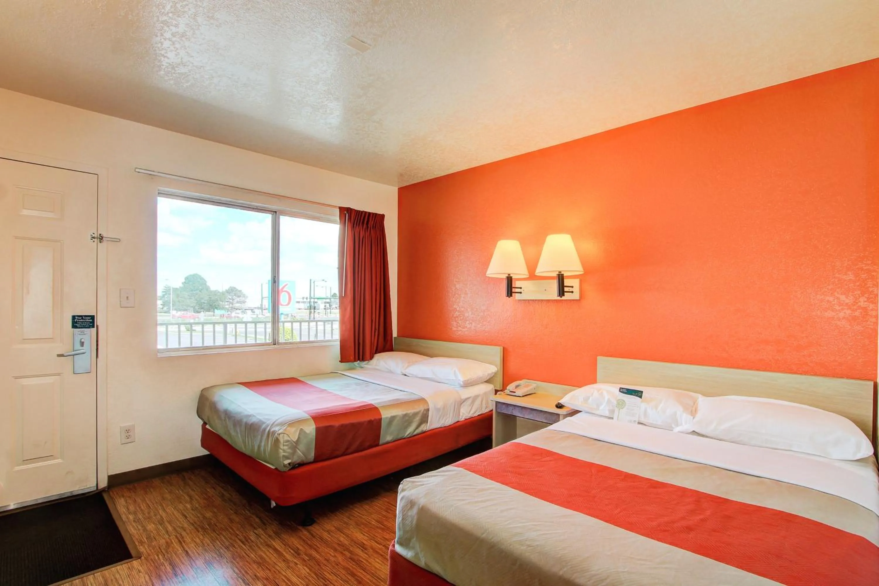 Bed in Motel 6-Denver, CO - Airport