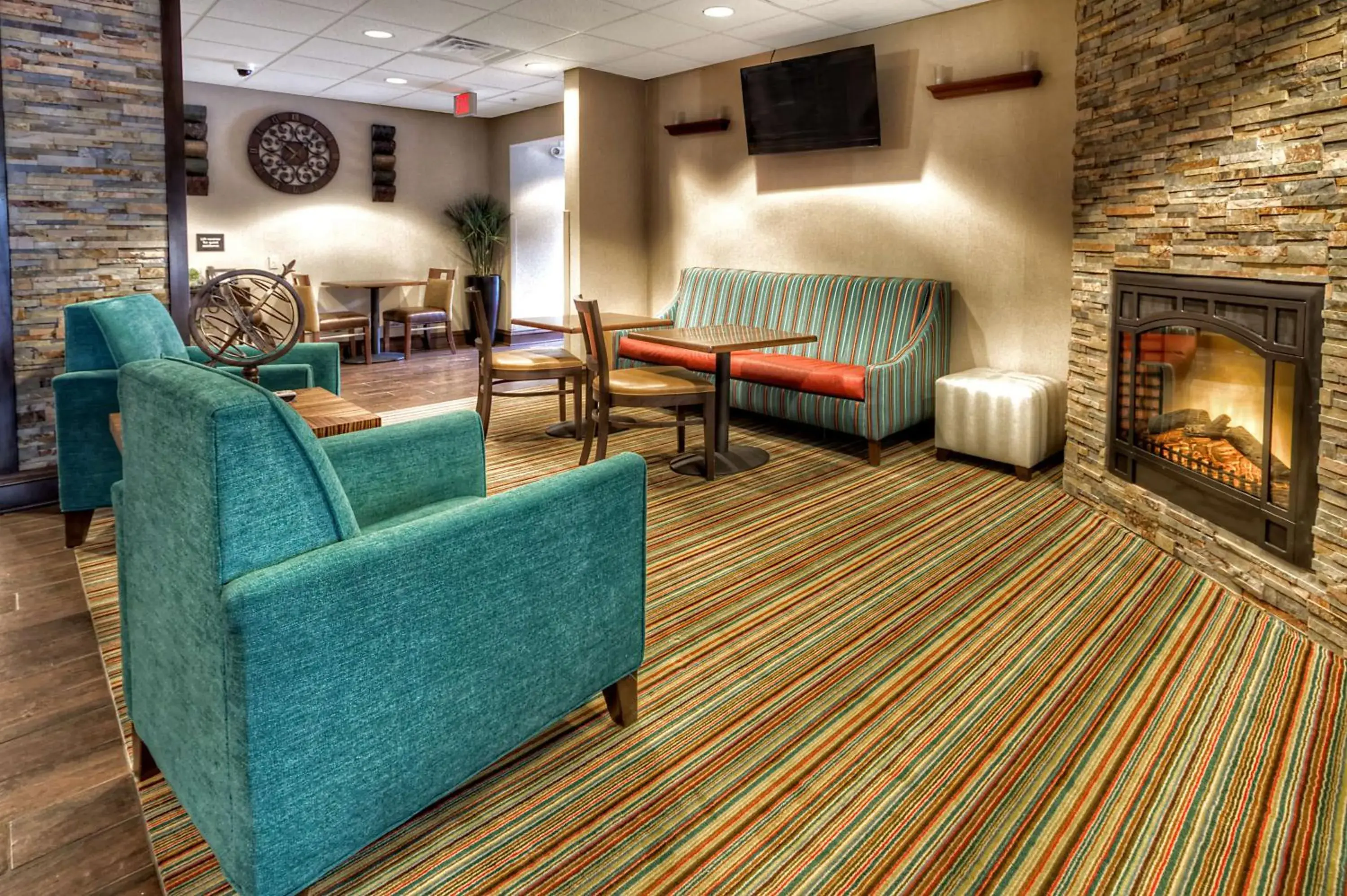 Lobby or reception in Hampton Inn Marion Lobby or reception in Hampton Inn Marion