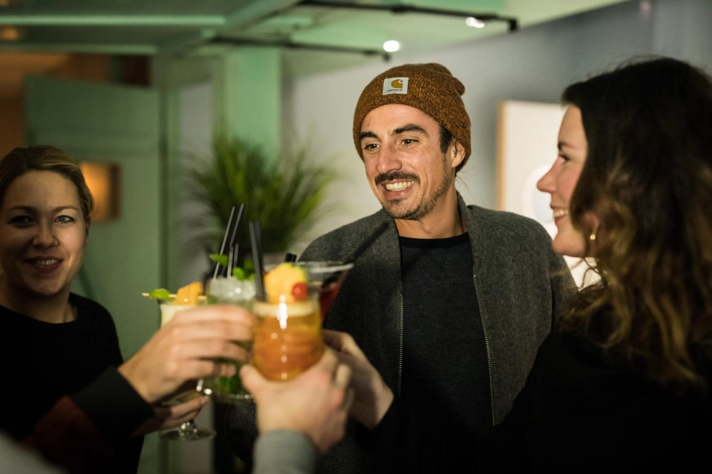 Lounge or bar in Beach Motel Heiligenhafen