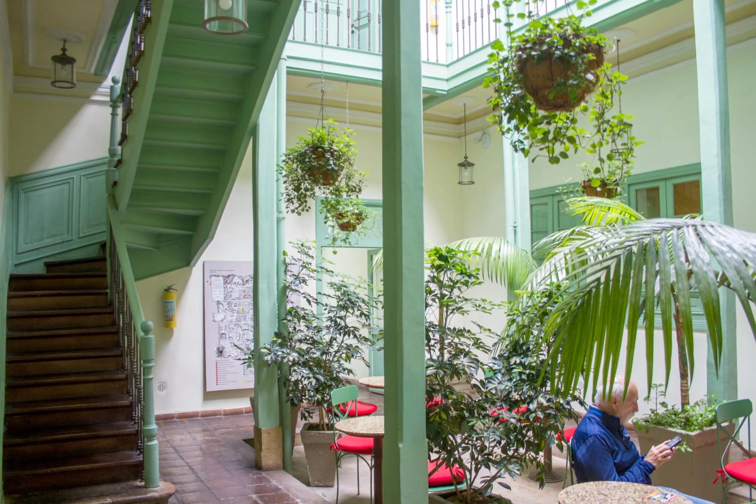 Garden in Hotel Casa de la Vega