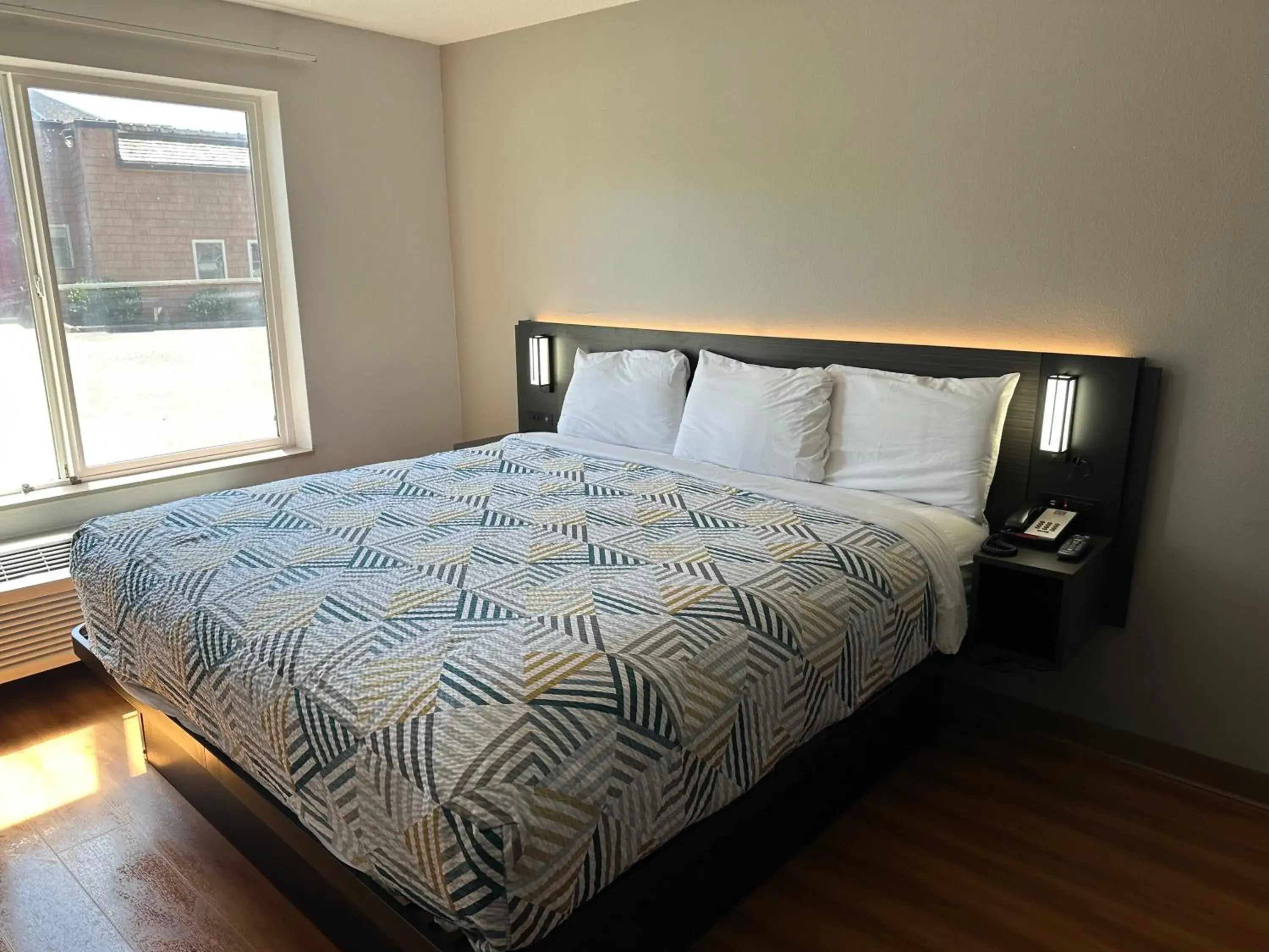 Bed in Motel 6-Seaside, OR Bed in Motel 6-Seaside, OR