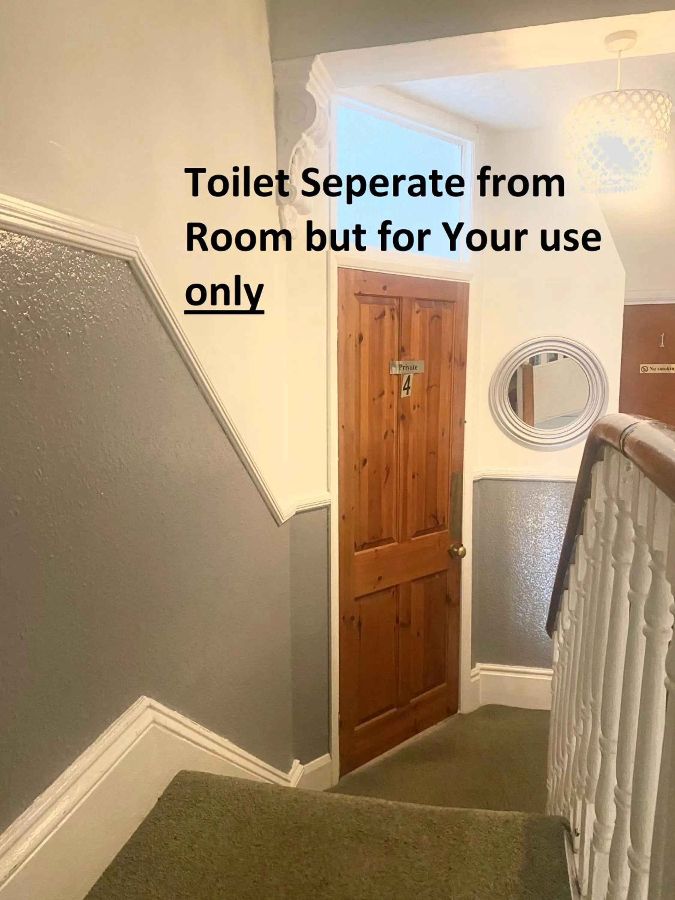 Toilet in Friars Rest Guest House