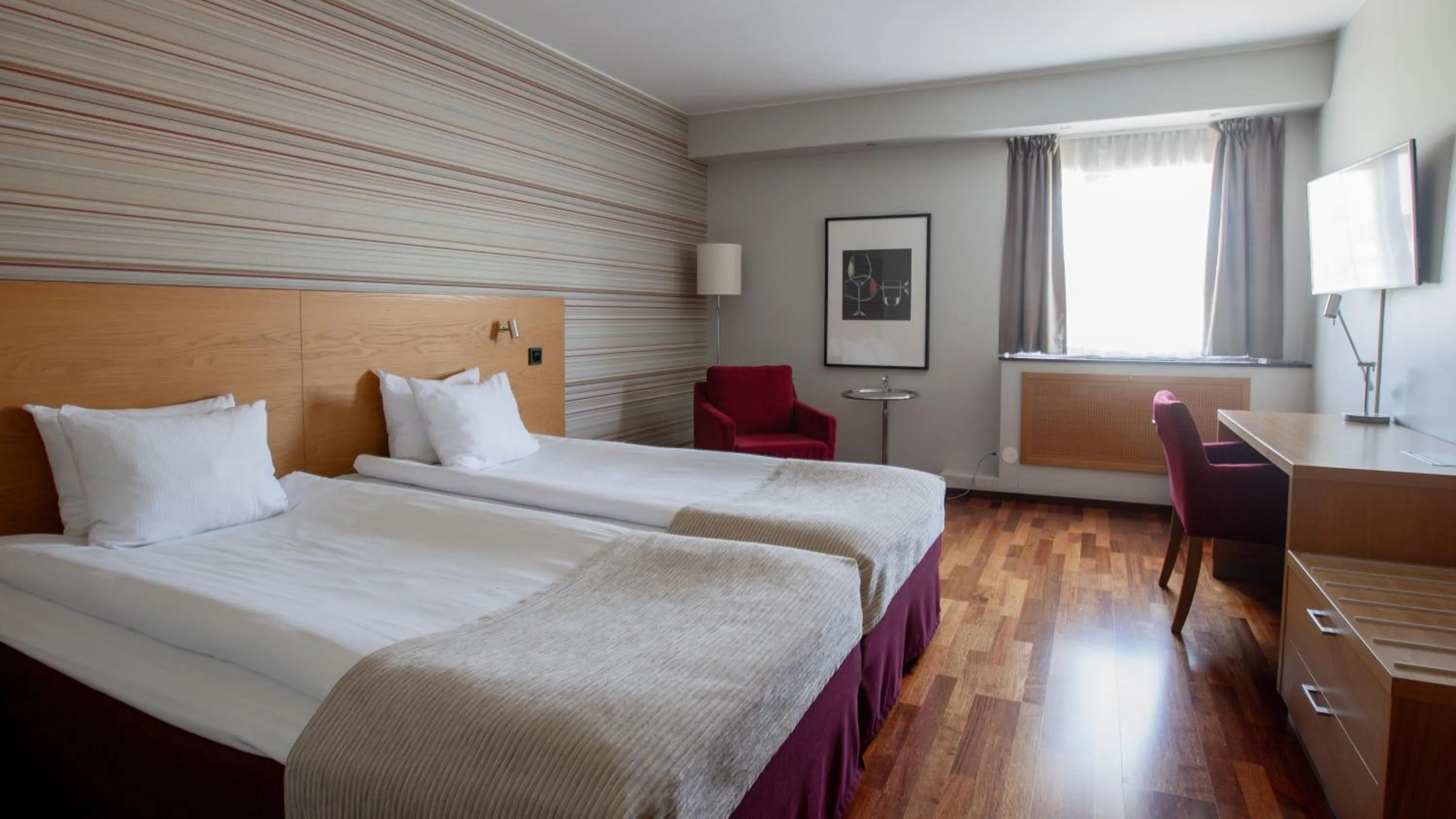 Bed in Quality Hotel Royal Corner