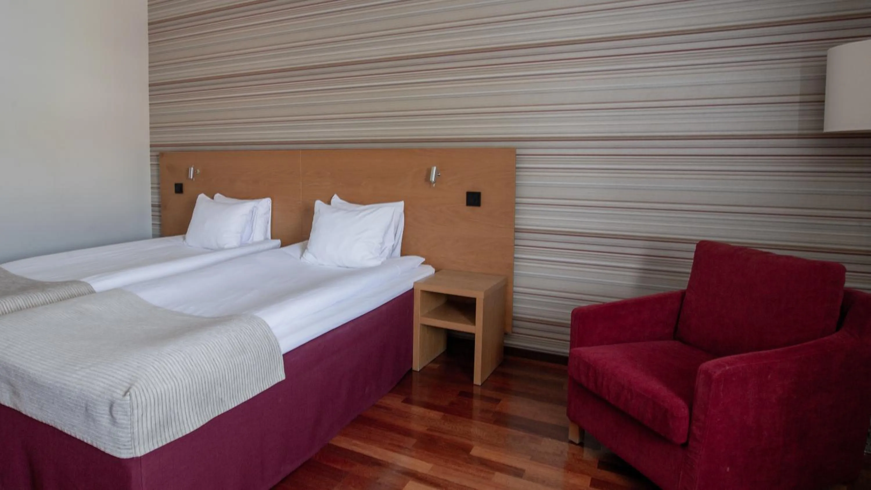 Bed in Quality Hotel Royal Corner