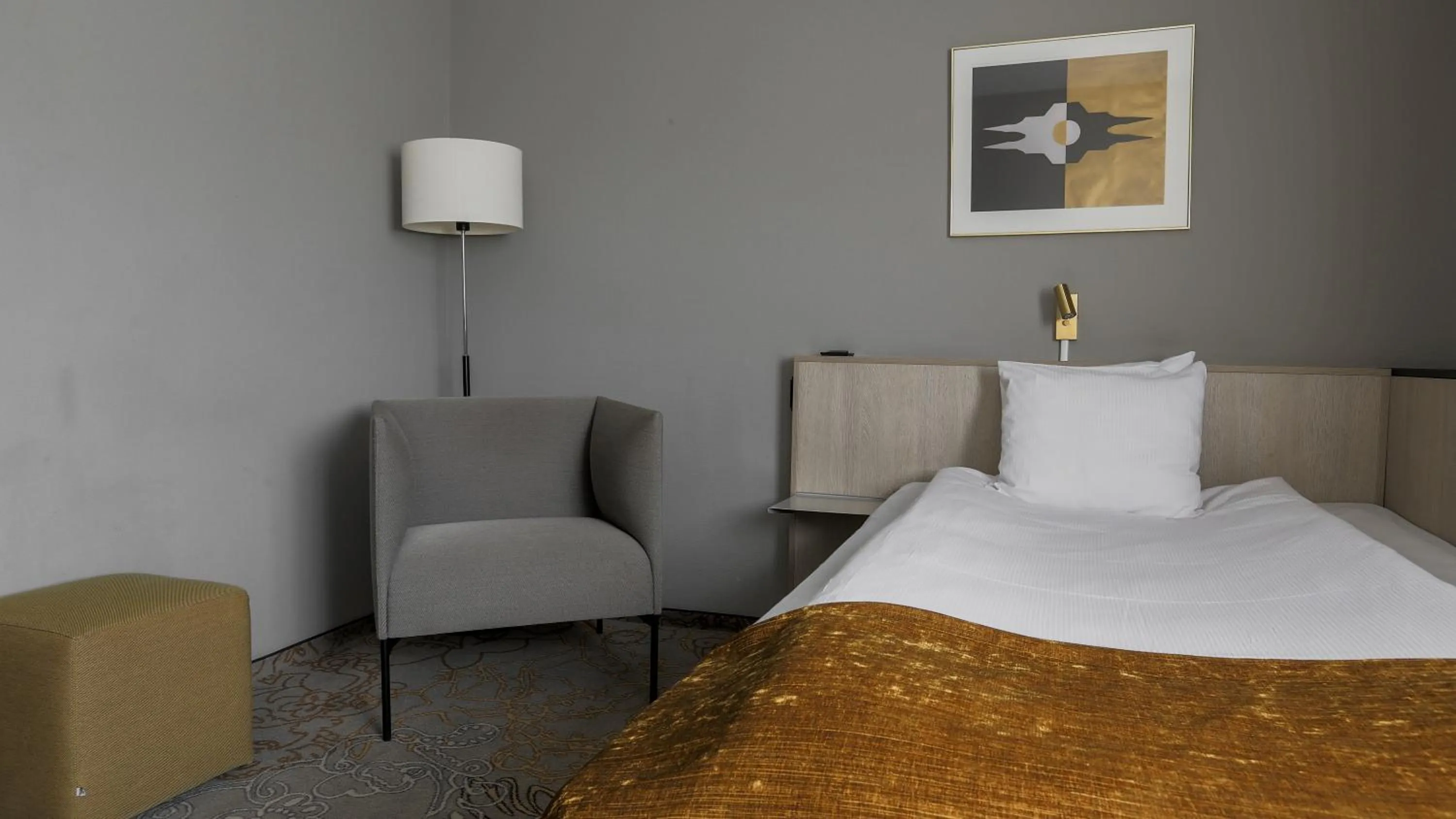 Bed in Quality Hotel Royal Corner