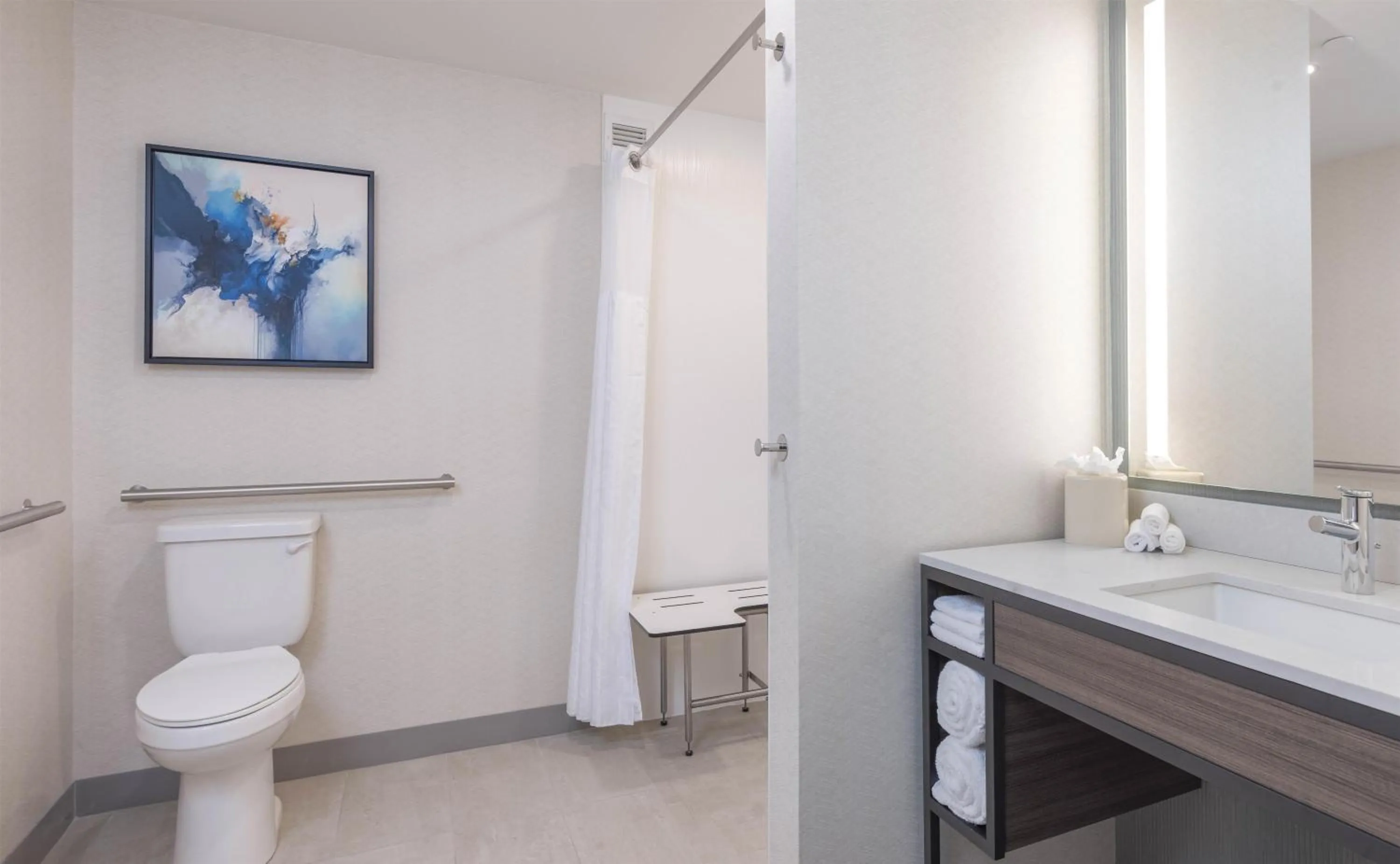 Bathroom in Hilton Garden Inn Des Moines/Urbandale