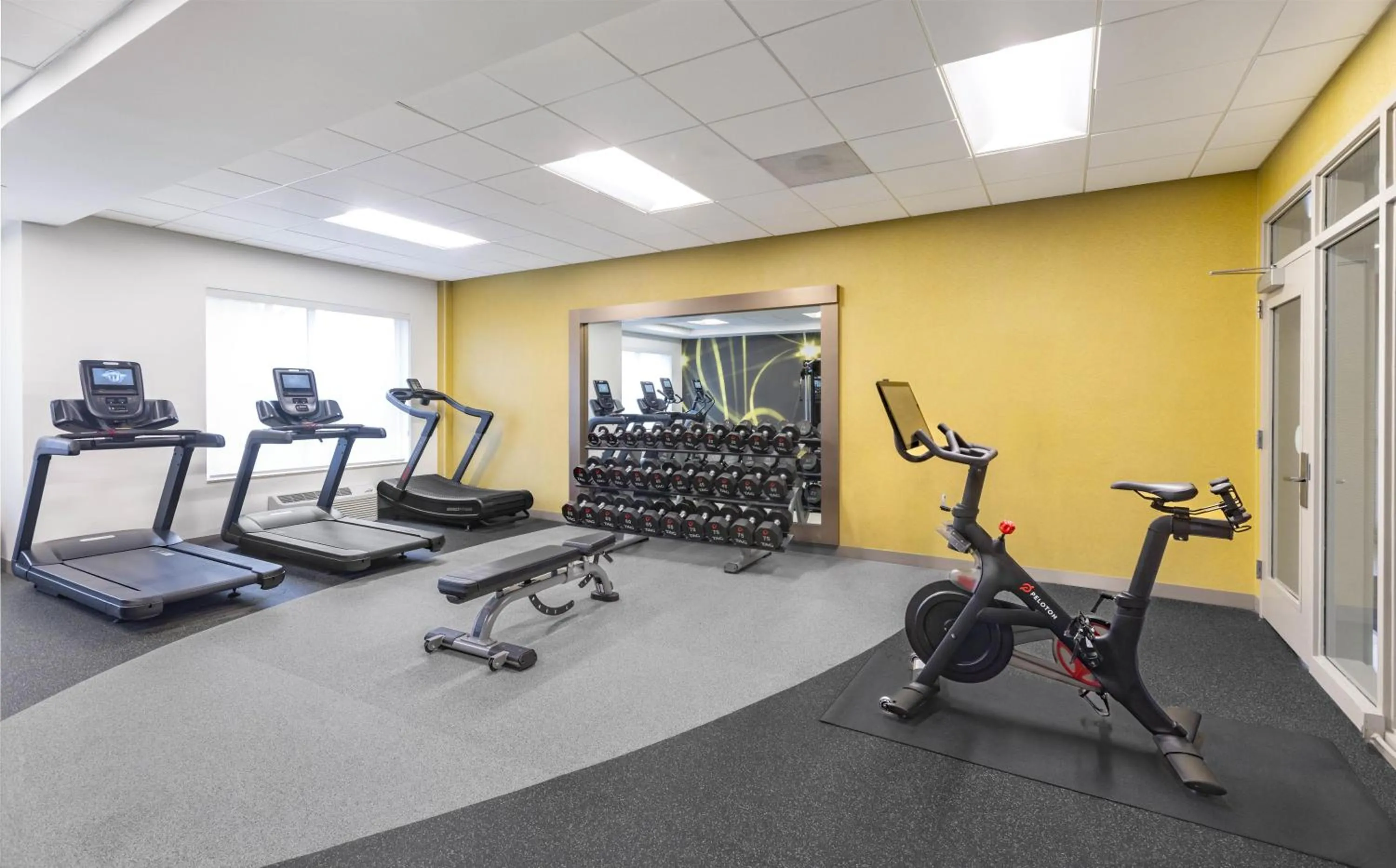 Fitness centre/facilities in Hilton Garden Inn Des Moines/Urbandale
