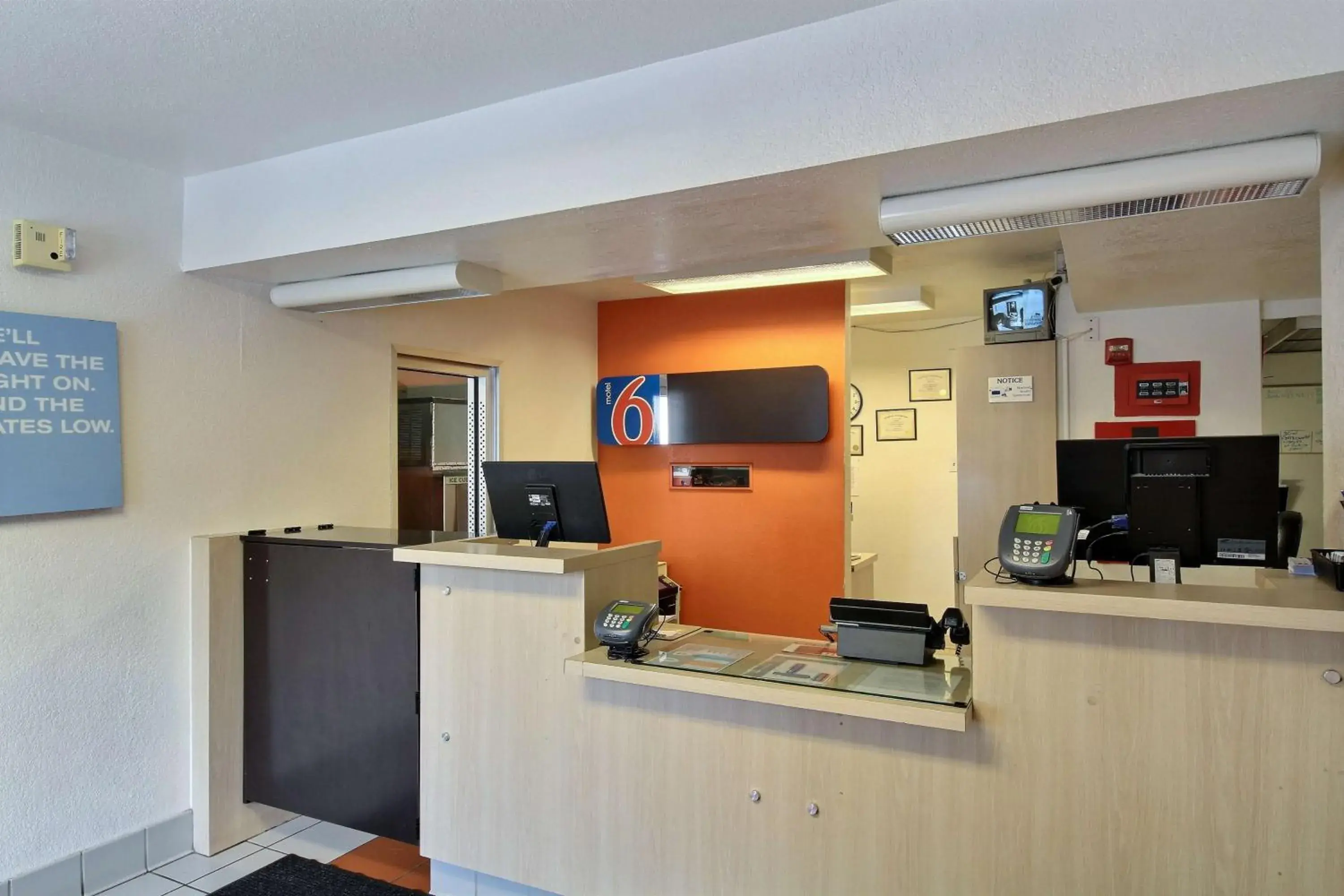 Lobby or reception in Motel 6-San Marcos, TX Lobby or reception in Motel 6-San Marcos, TX