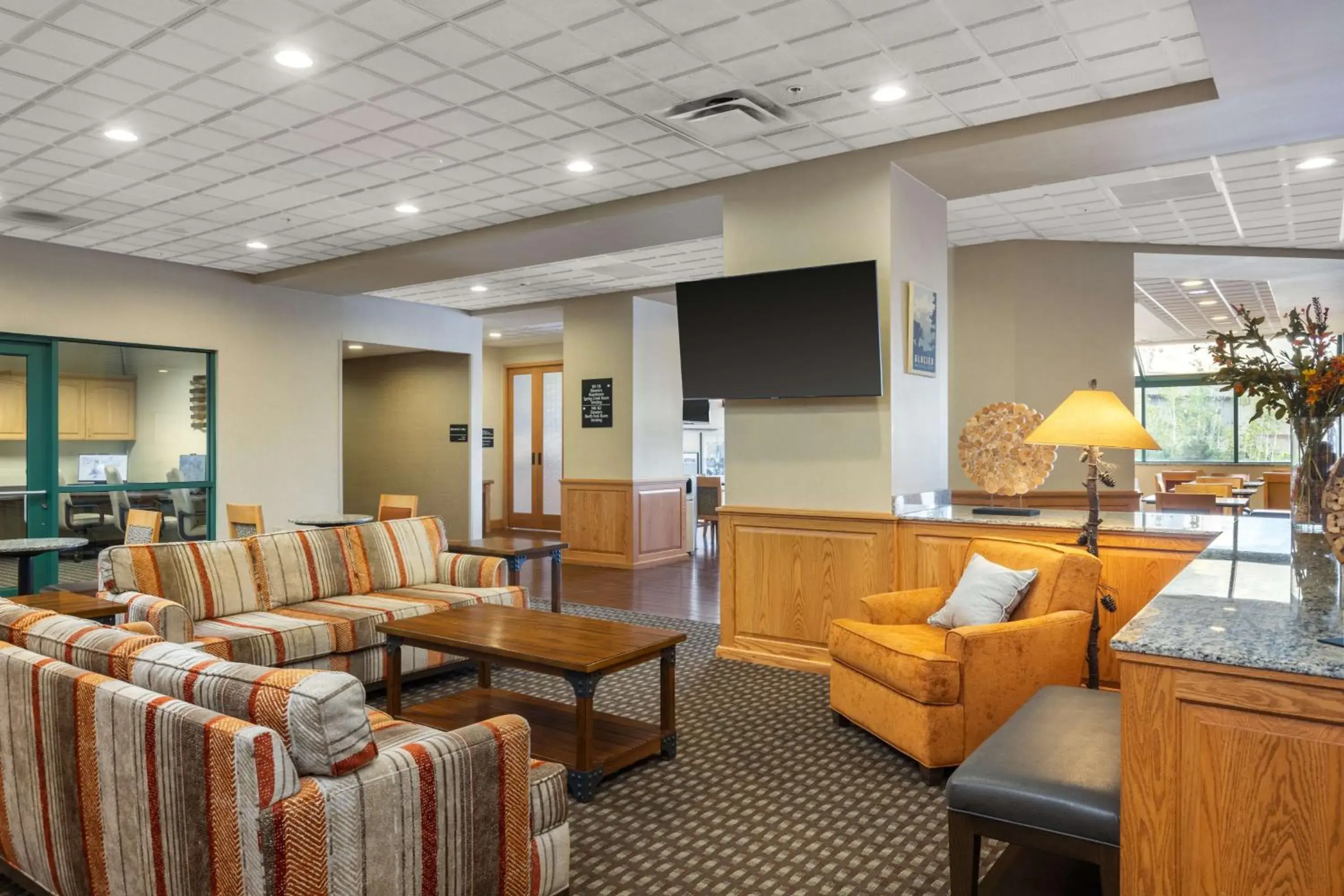 Lobby or reception in Hampton Inn Kalispell Lobby or reception in Hampton Inn Kalispell