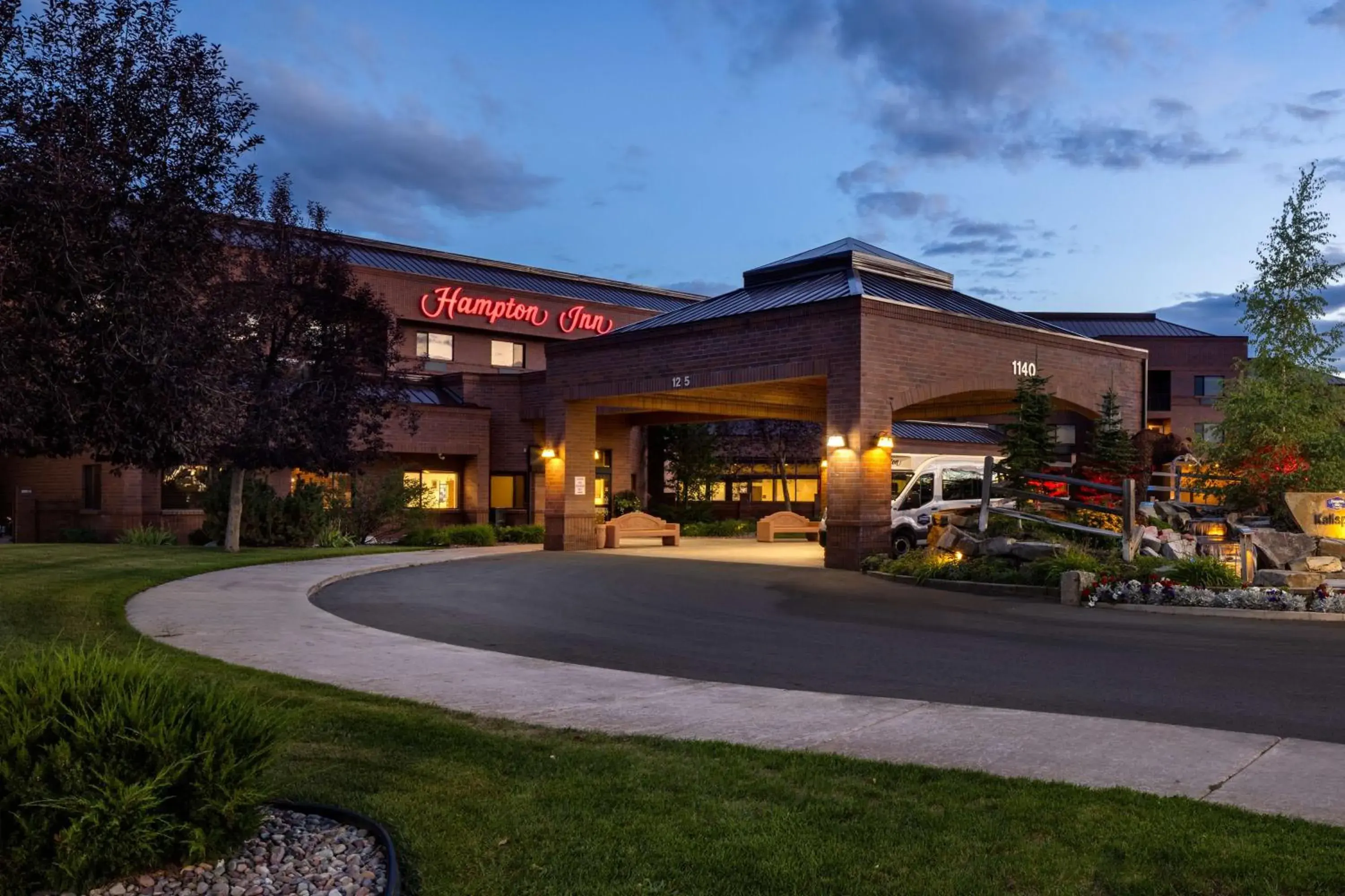 Property building in Hampton Inn Kalispell Property building in Hampton Inn Kalispell