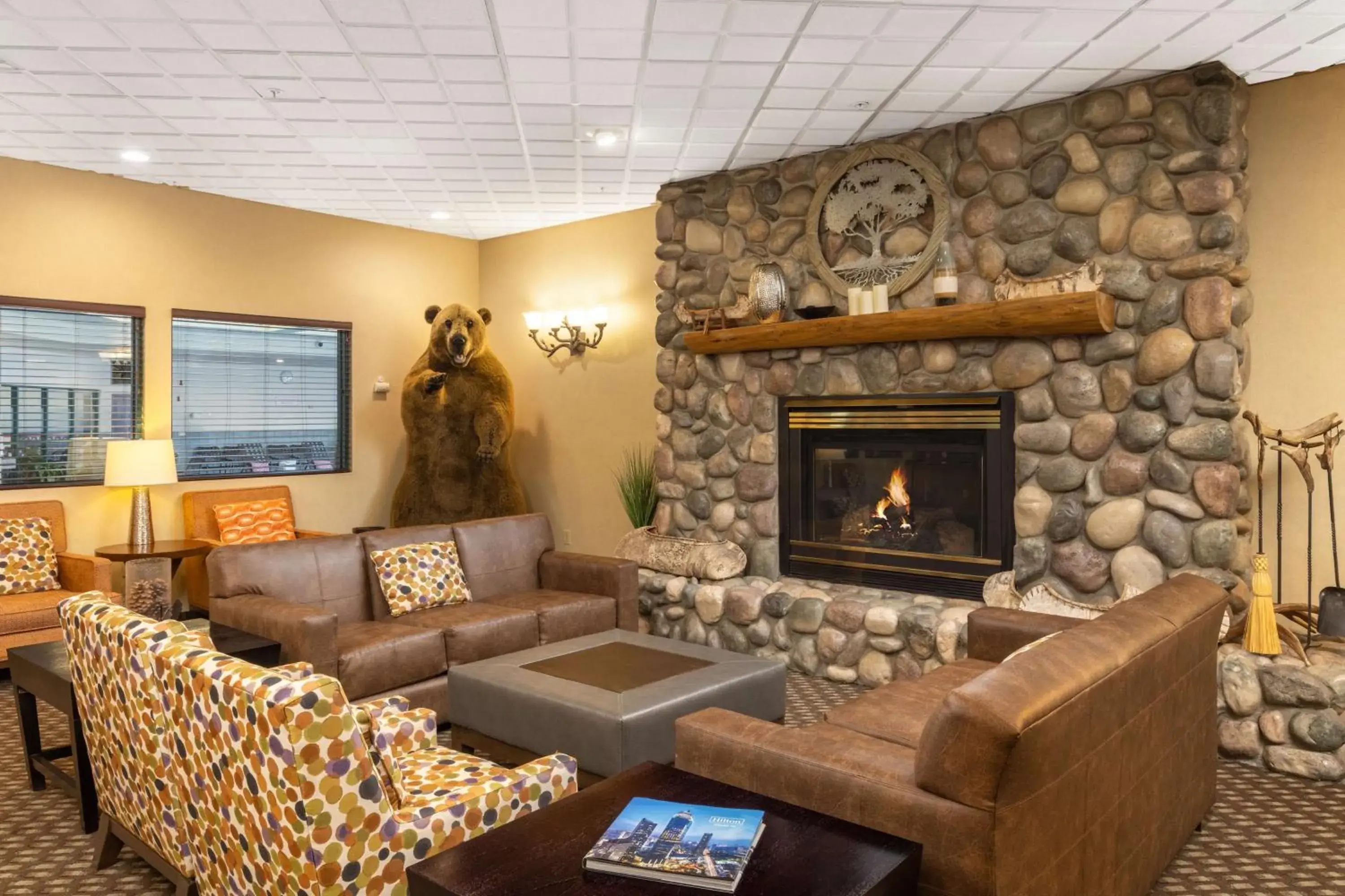 Lobby or reception in Hampton Inn Kalispell Lobby or reception in Hampton Inn Kalispell