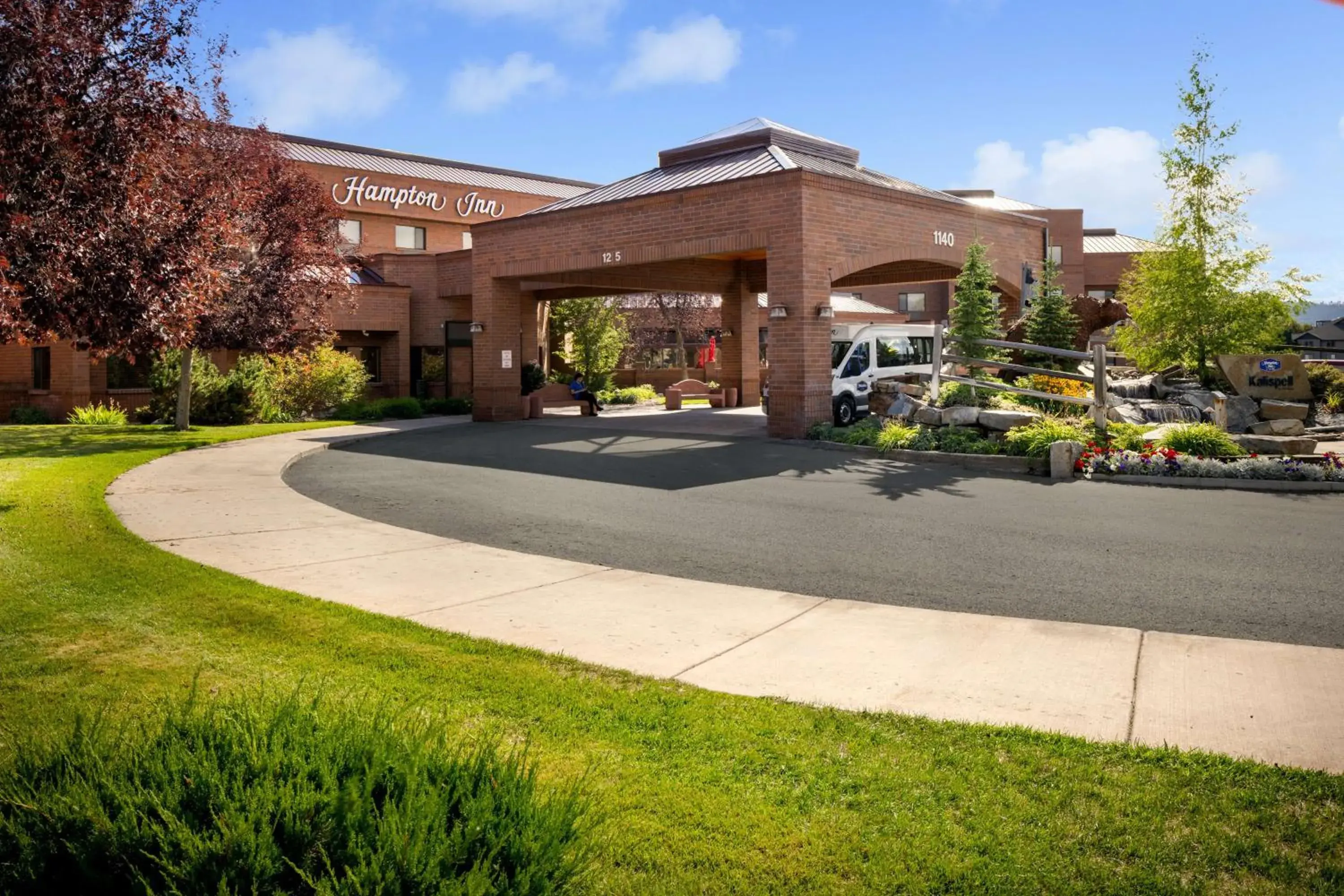 Property building in Hampton Inn Kalispell Property building in Hampton Inn Kalispell