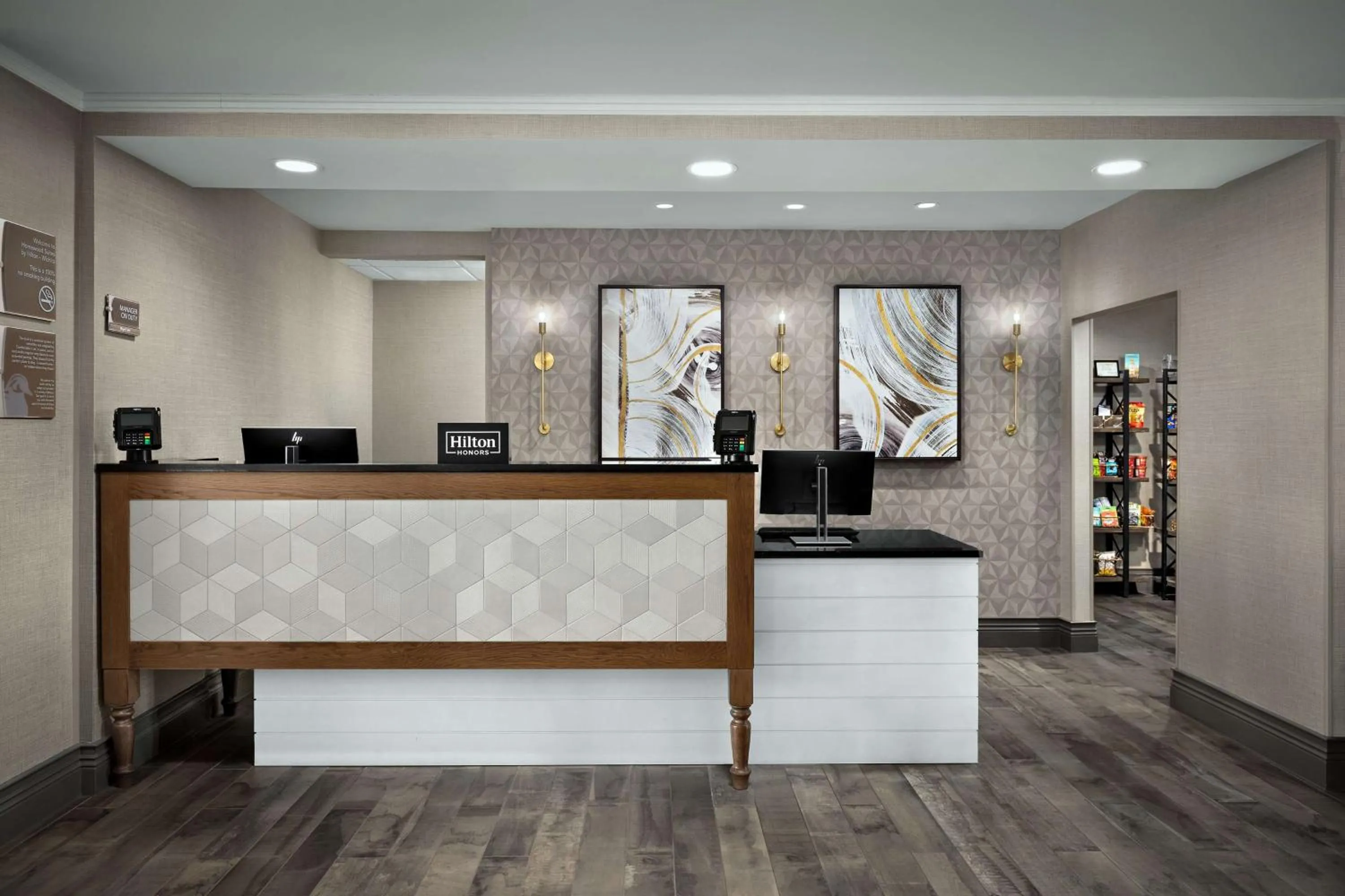 Lobby or reception in Homewood Suites by Hilton at The Waterfront