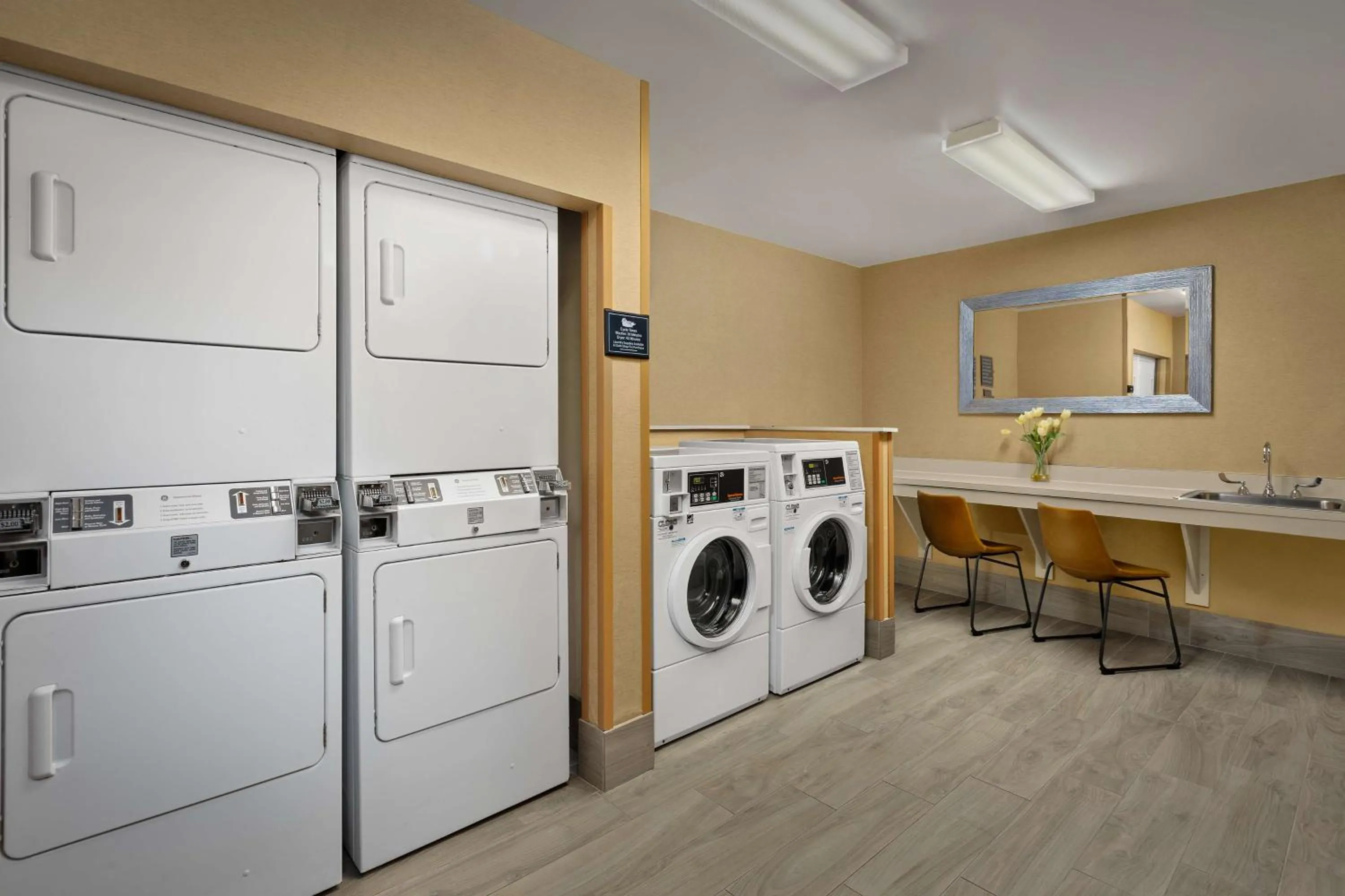 laundry in Homewood Suites by Hilton at The Waterfront