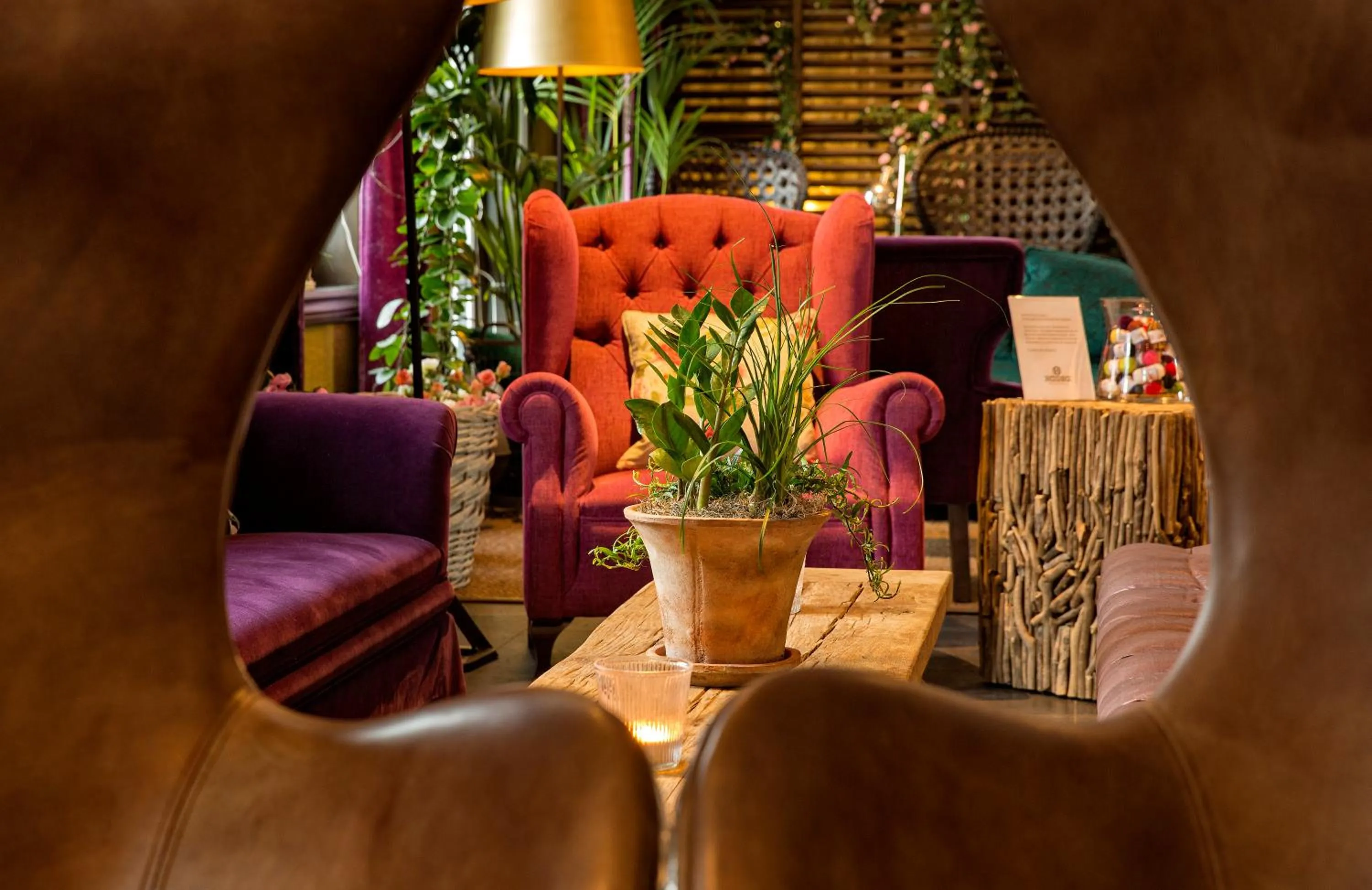 Lobby or reception in Högbo Brukshotell & Spa