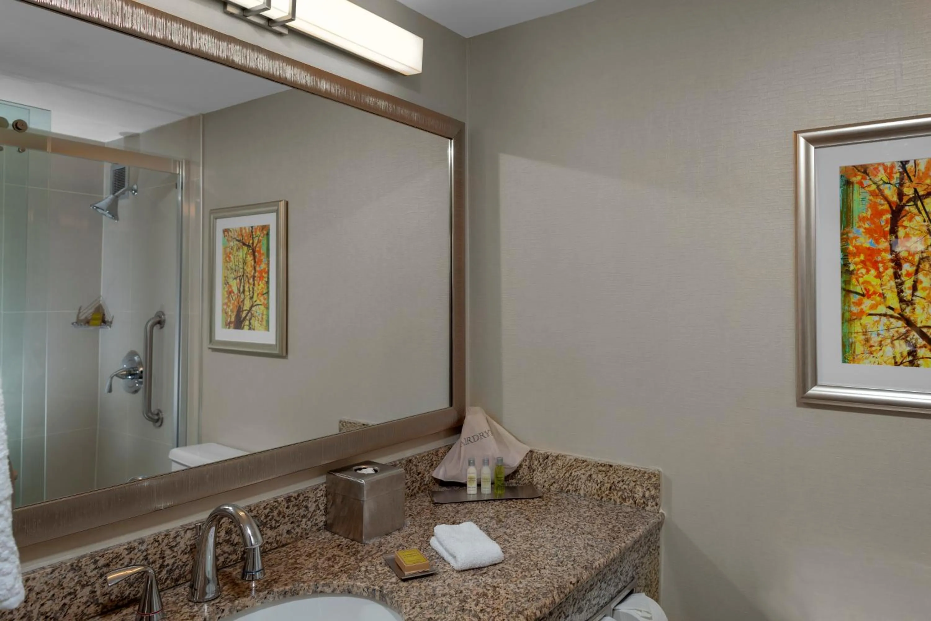 Shower in DoubleTree by Hilton Kansas City - Overland Park