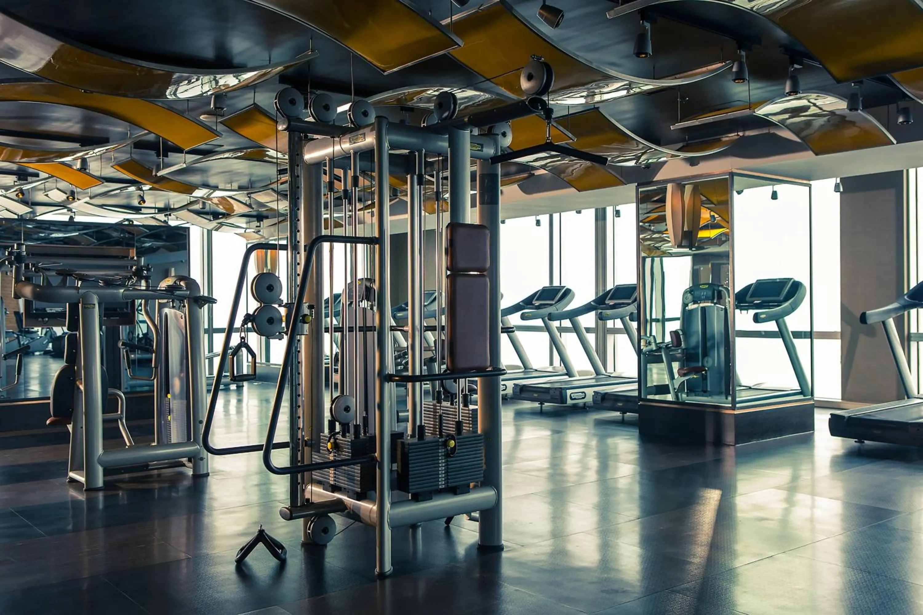 Fitness centre/facilities in Renaissance Beijing Capital Hotel