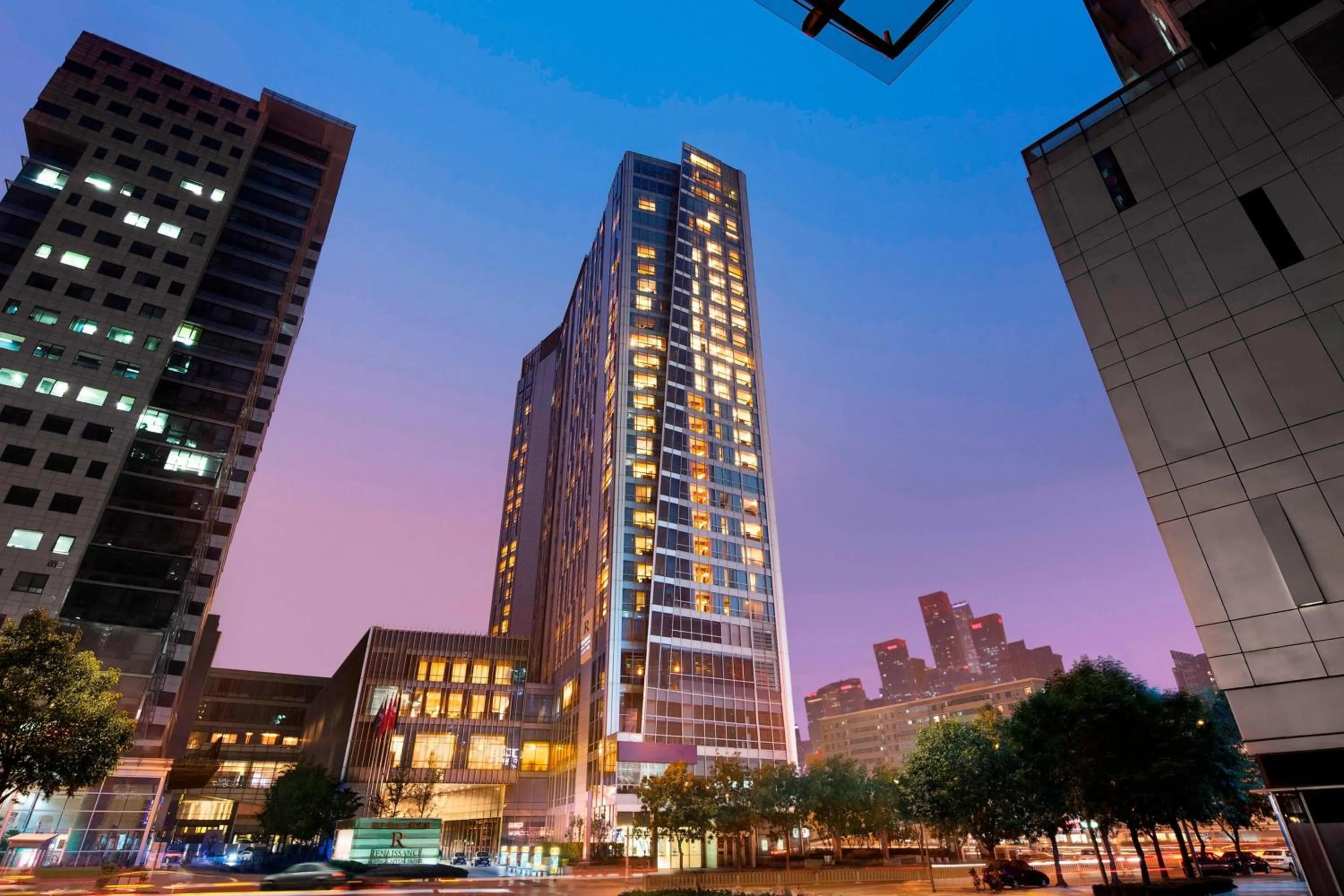 Property building in Renaissance Beijing Capital Hotel