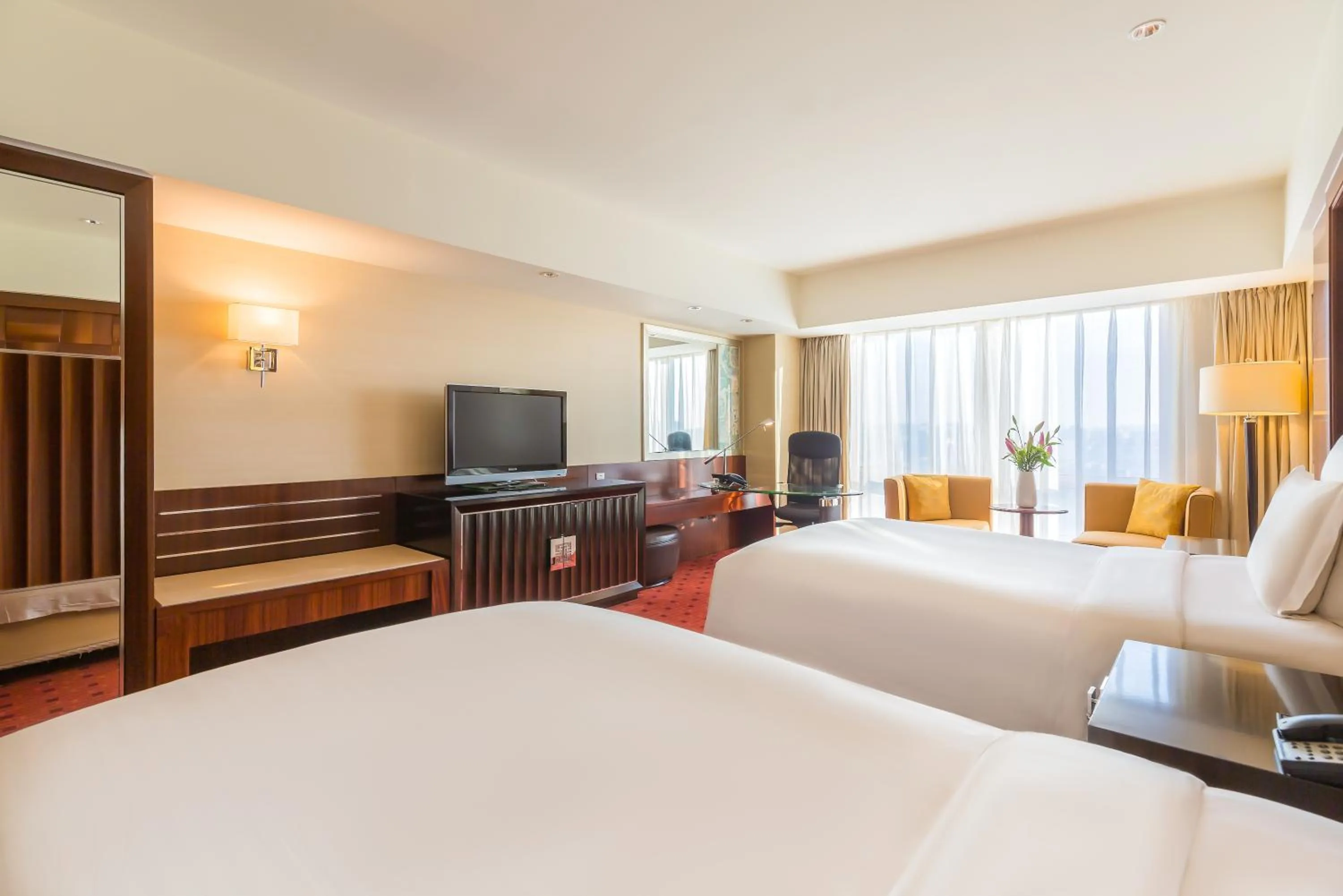 Photo of the whole room, Bed in Beijing Pudi Hotel