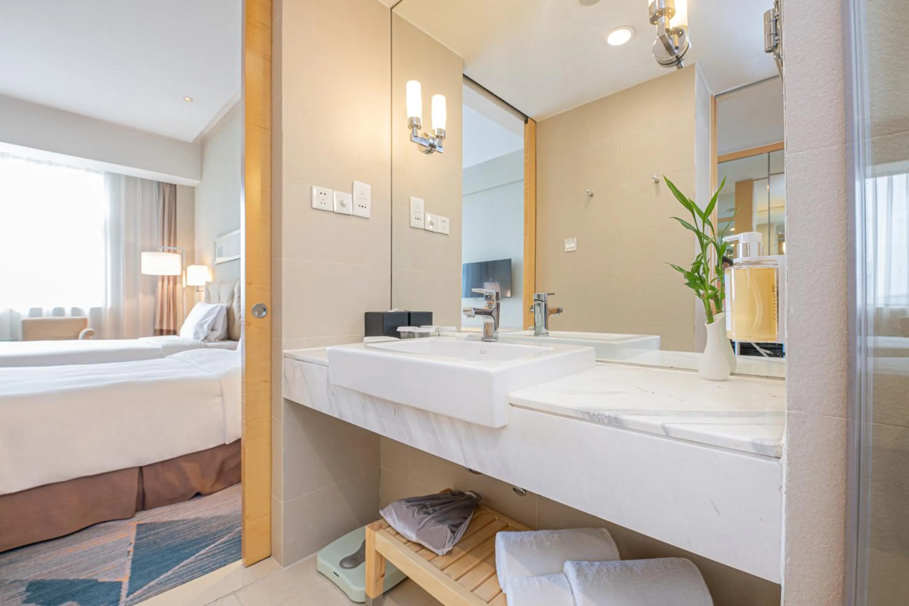 Bathroom in Holiday Inn Beijing Deshengmen by IHG