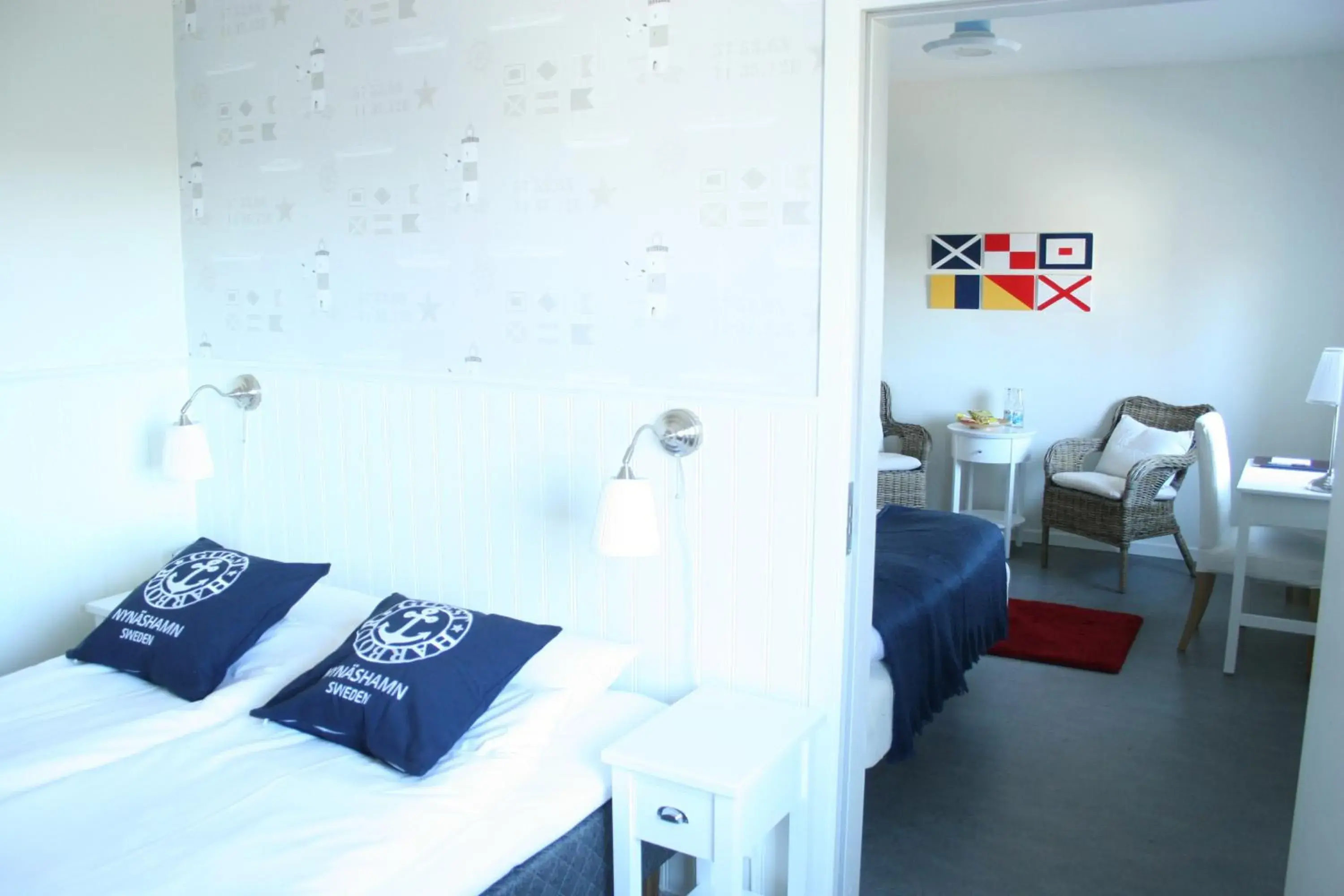 Bed in Nynäsgården Hotell & Konferens Bed in Nynäsgården Hotell & Konferens