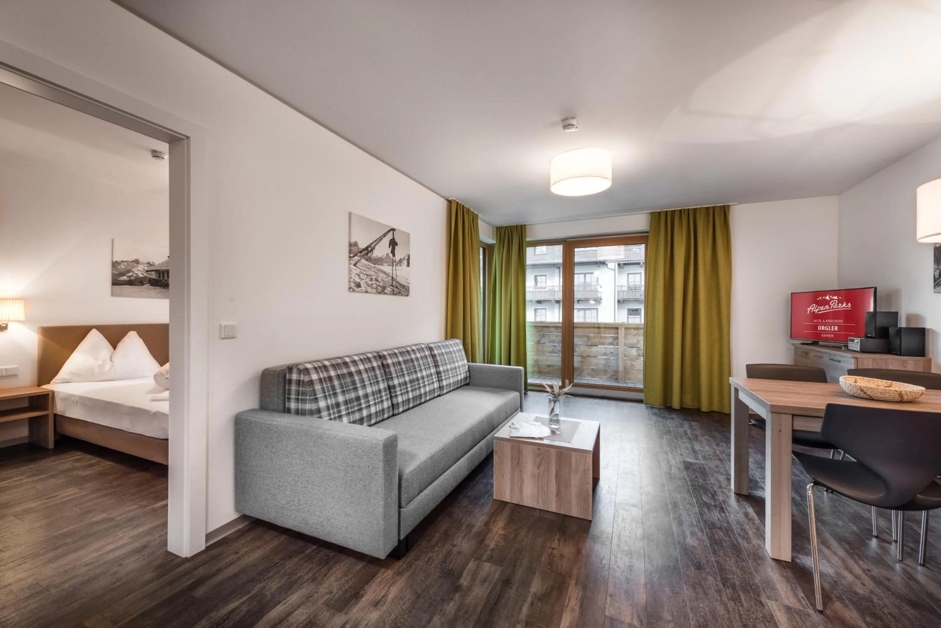 Photo of the whole room, Bed in AlpenParks Hotel & Apartment Orgler Kaprun