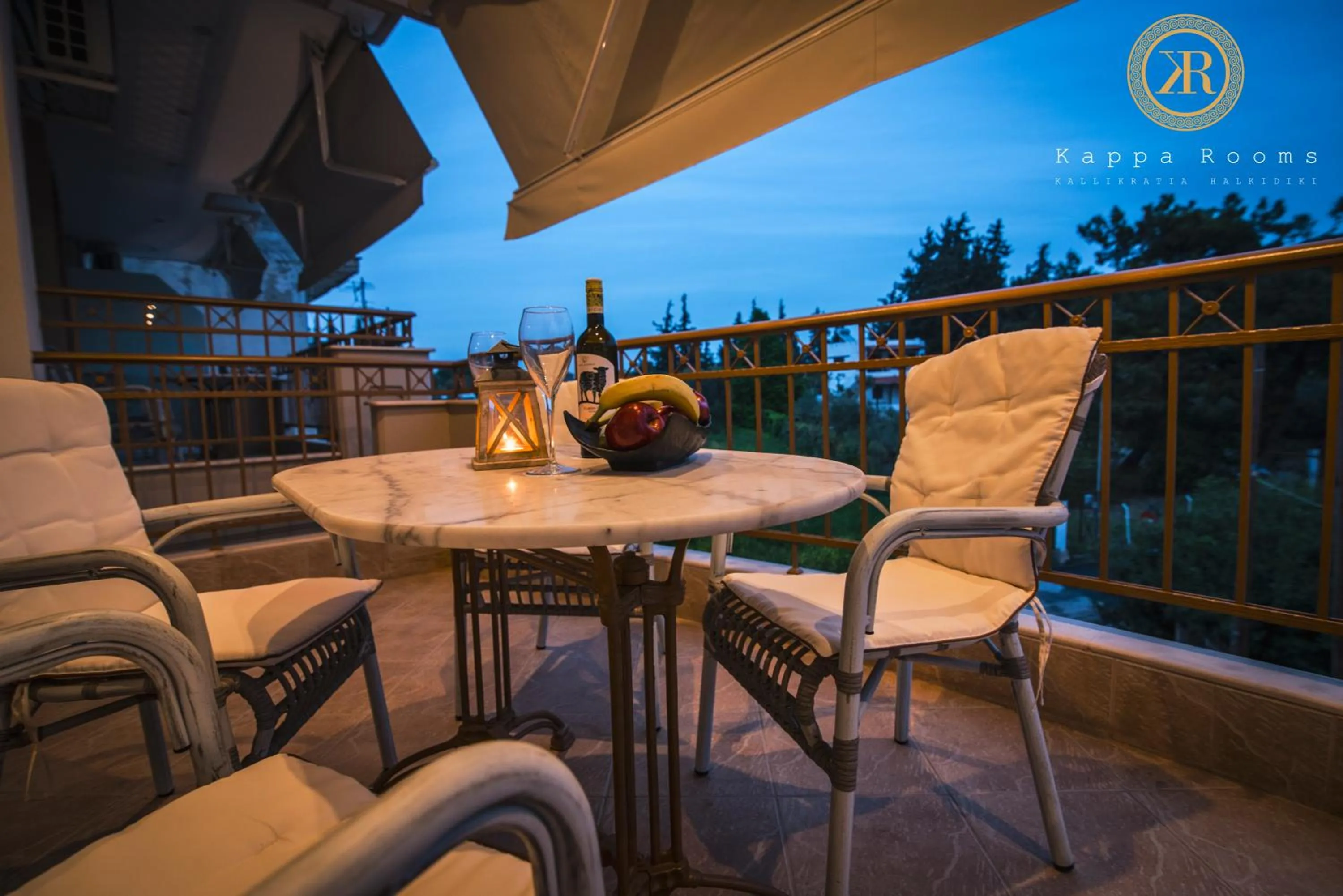 Balcony/Terrace in Kappa Rooms