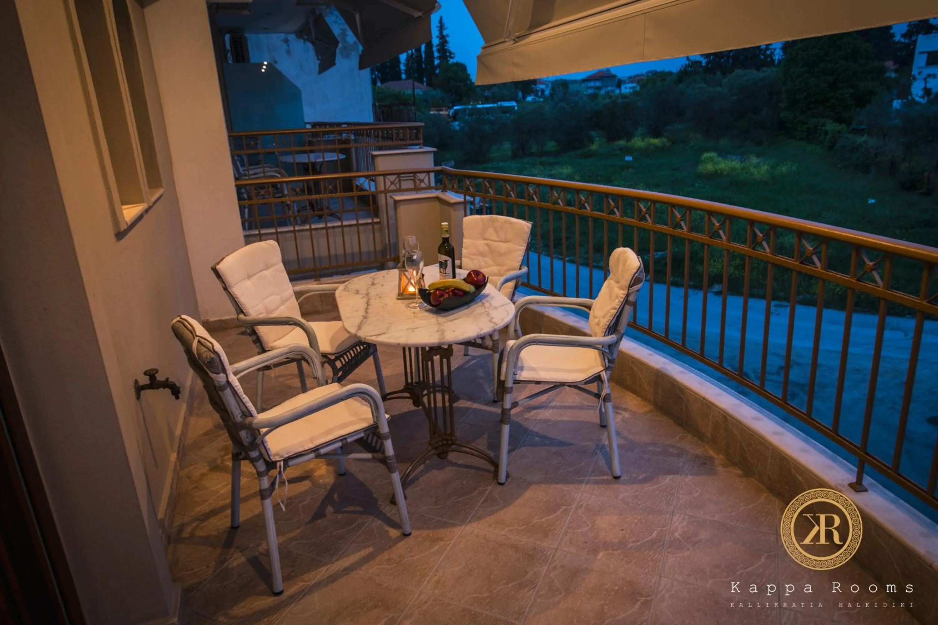 Balcony/Terrace in Kappa Rooms