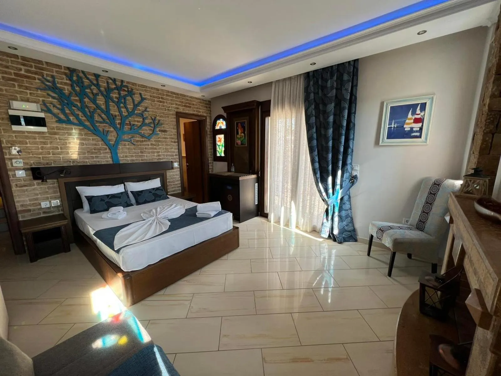 Bedroom in Kappa Rooms