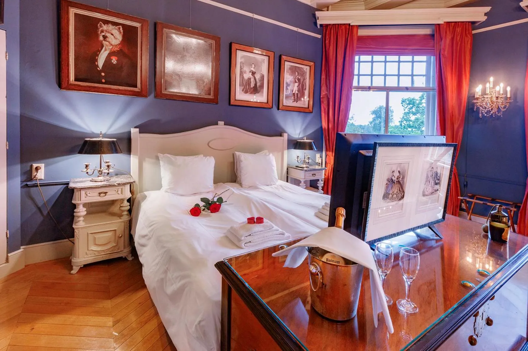 Bed in Logement aan de Vecht