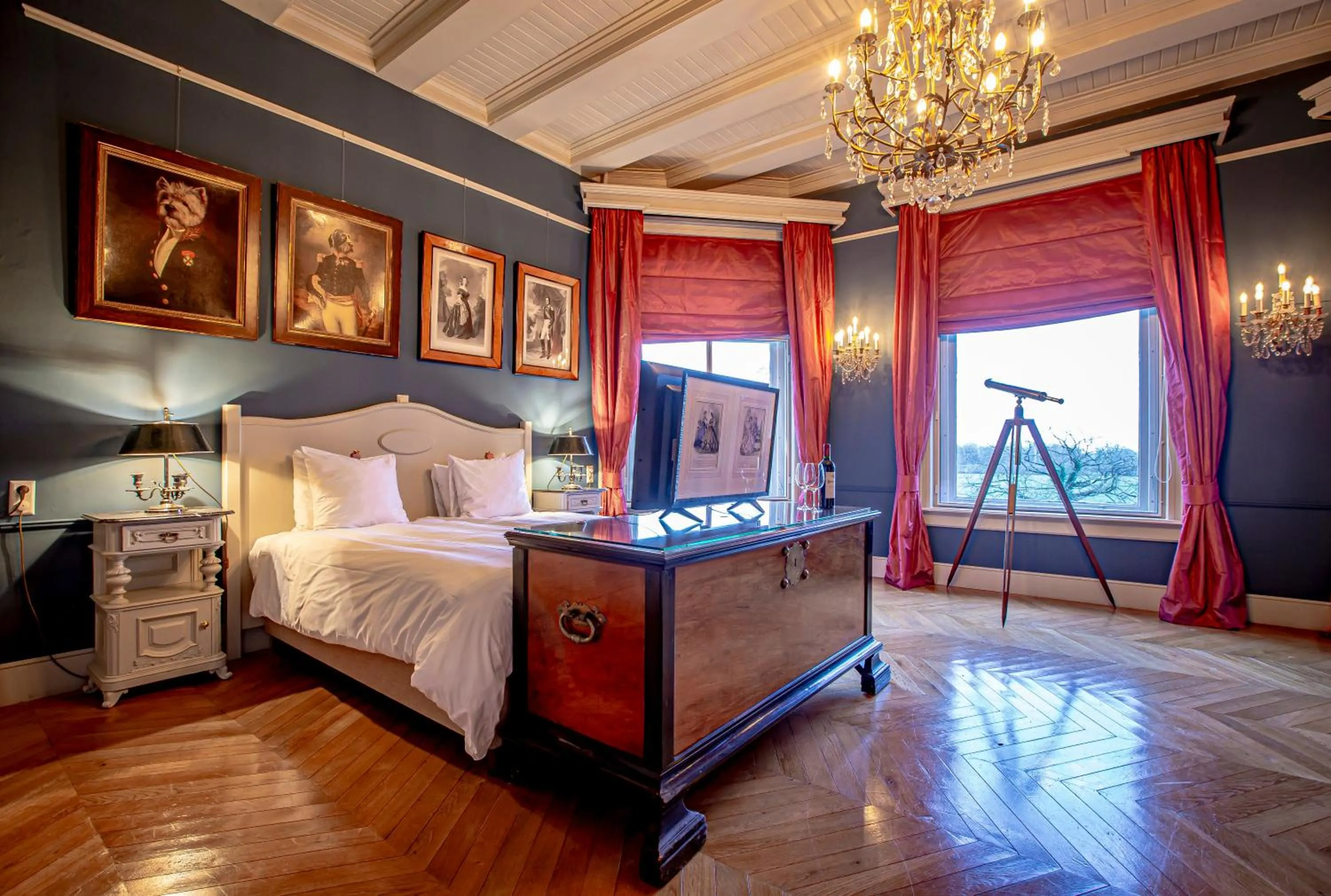 Bed in Logement aan de Vecht