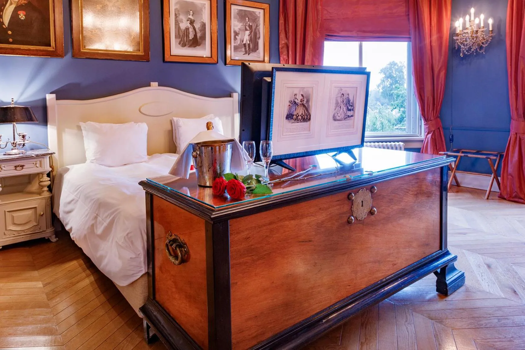 Bed in Logement aan de Vecht