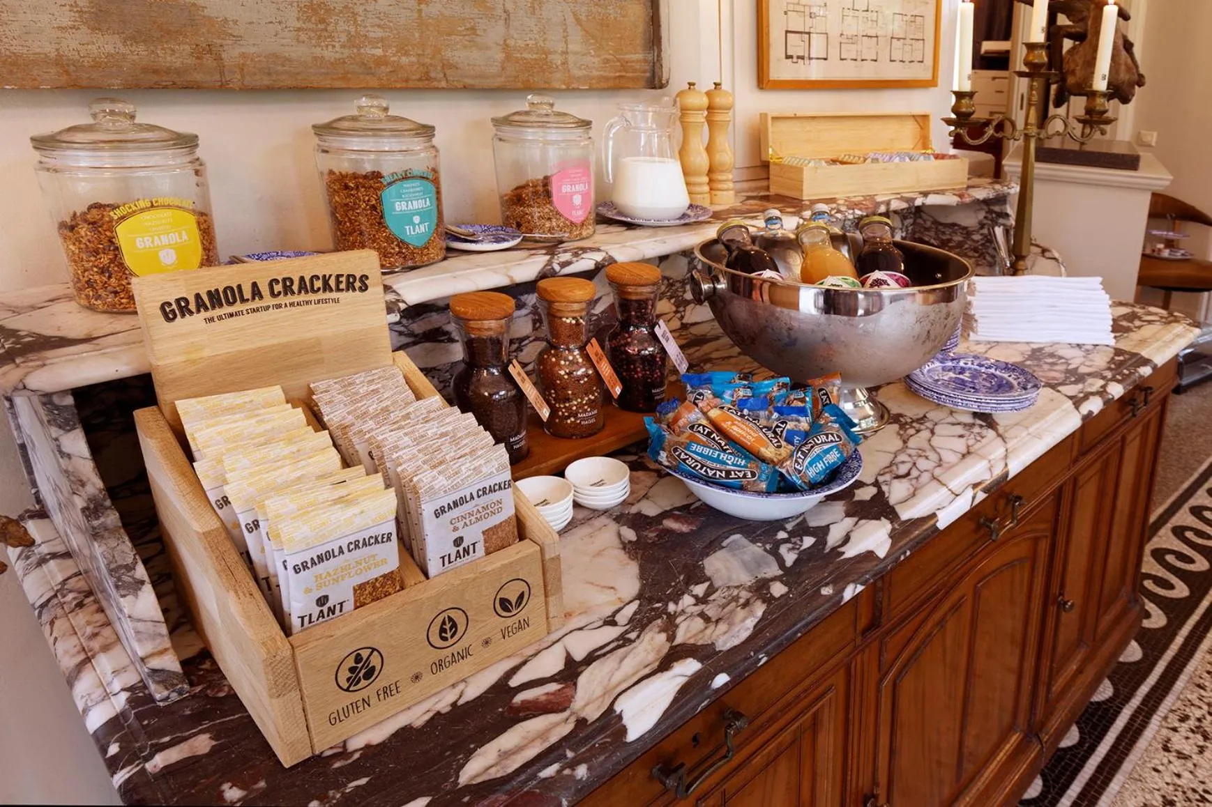 Food and drinks in Logement aan de Vecht