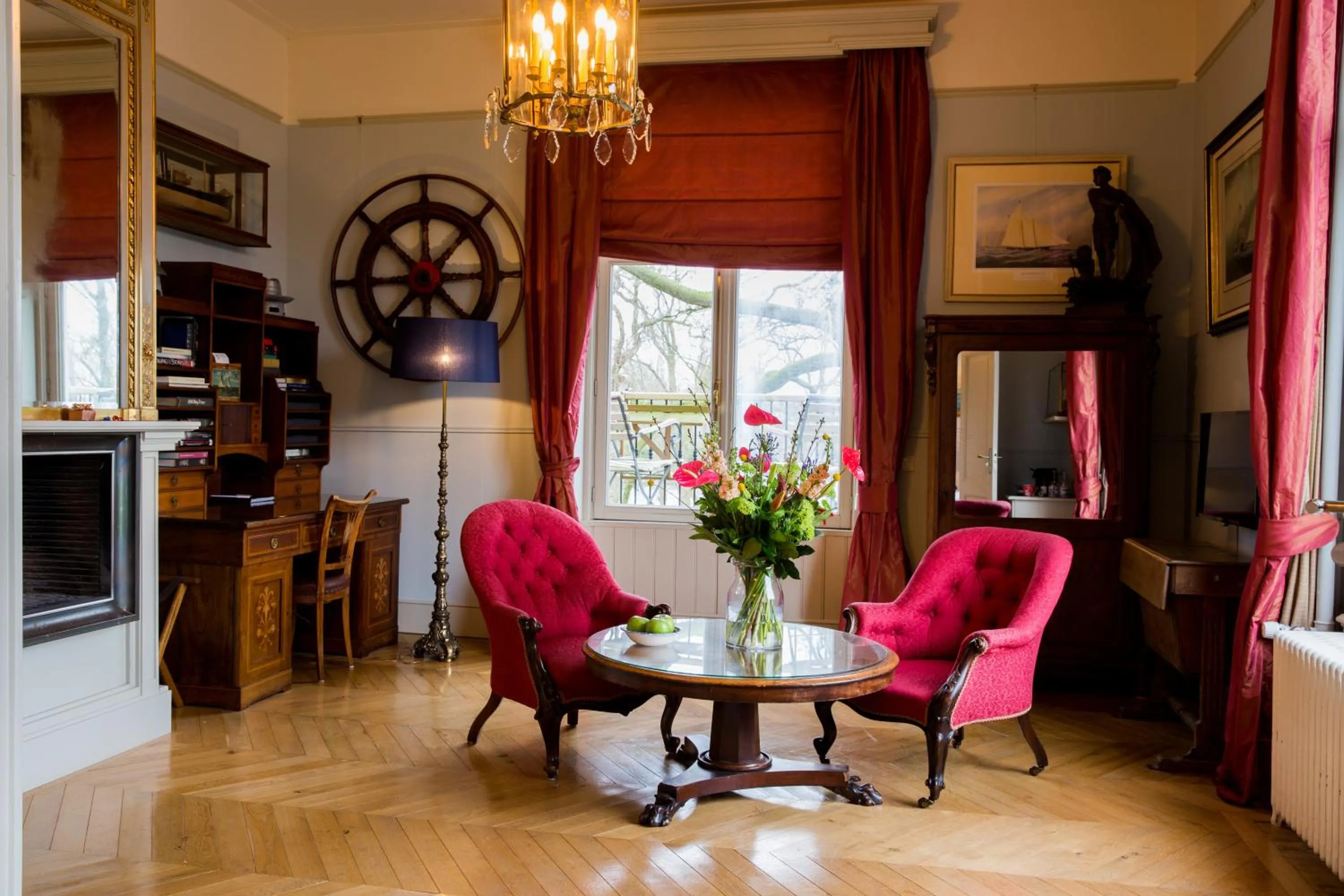 Seating area in Logement aan de Vecht